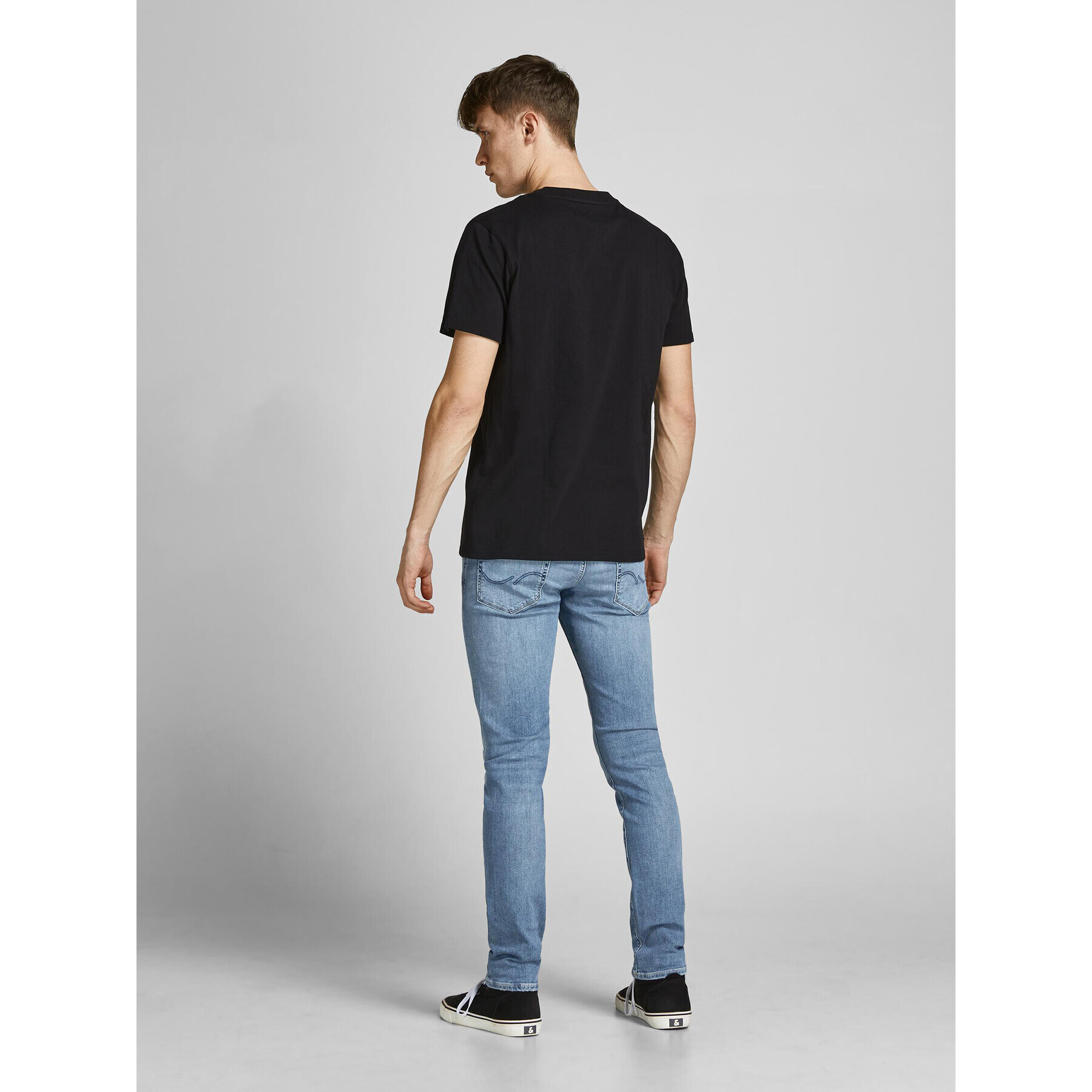 Jack&Jones Дънки Glenn 12204336 Син Slim Fit - Pepit.bg