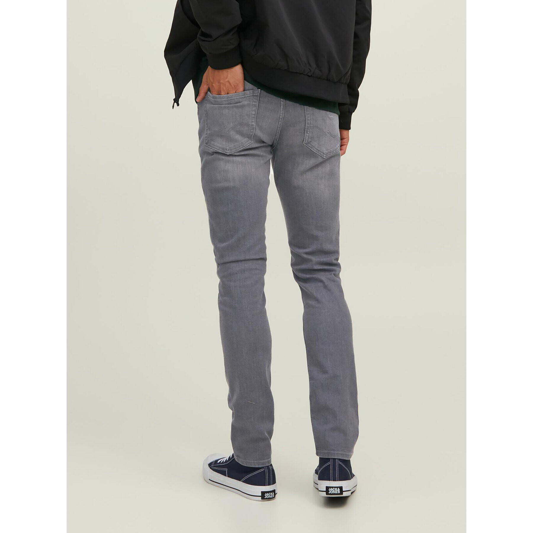 Jack&Jones Дънки Glenn 12212785 Сив Slim Fit - Pepit.bg