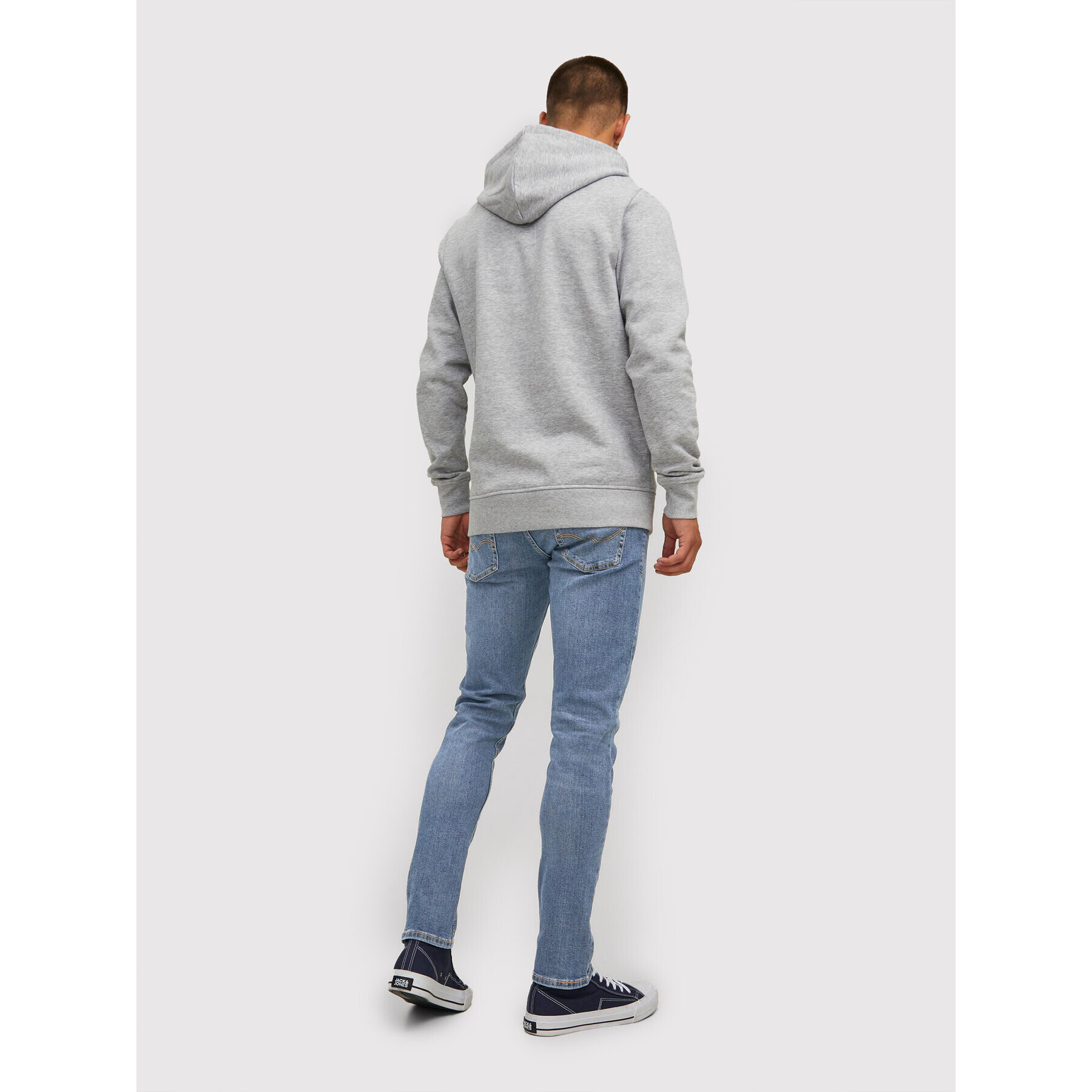 Jack&Jones Дънки Glenn 12213191 Син Slim Fit - Pepit.bg