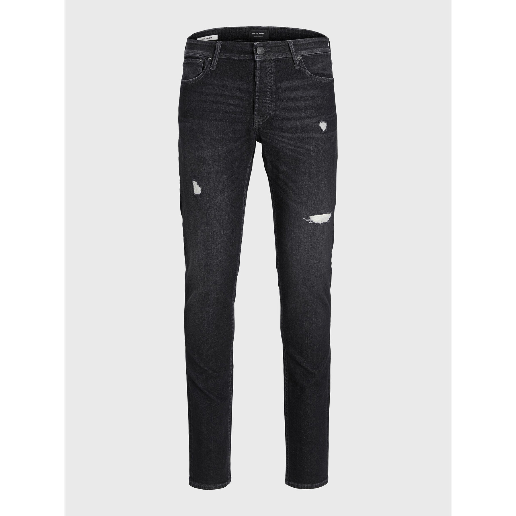 Jack&Jones Дънки Glenn 12213194 Черен Slim Fit - Pepit.bg