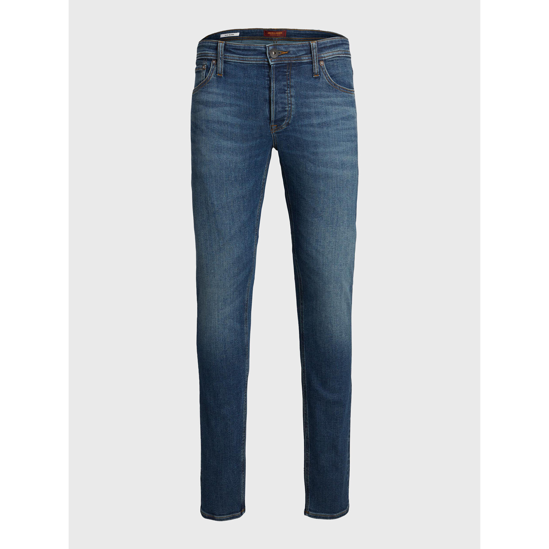 Jack&Jones Дънки Glenn 12224987 Тъмносин Slim Fit - Pepit.bg