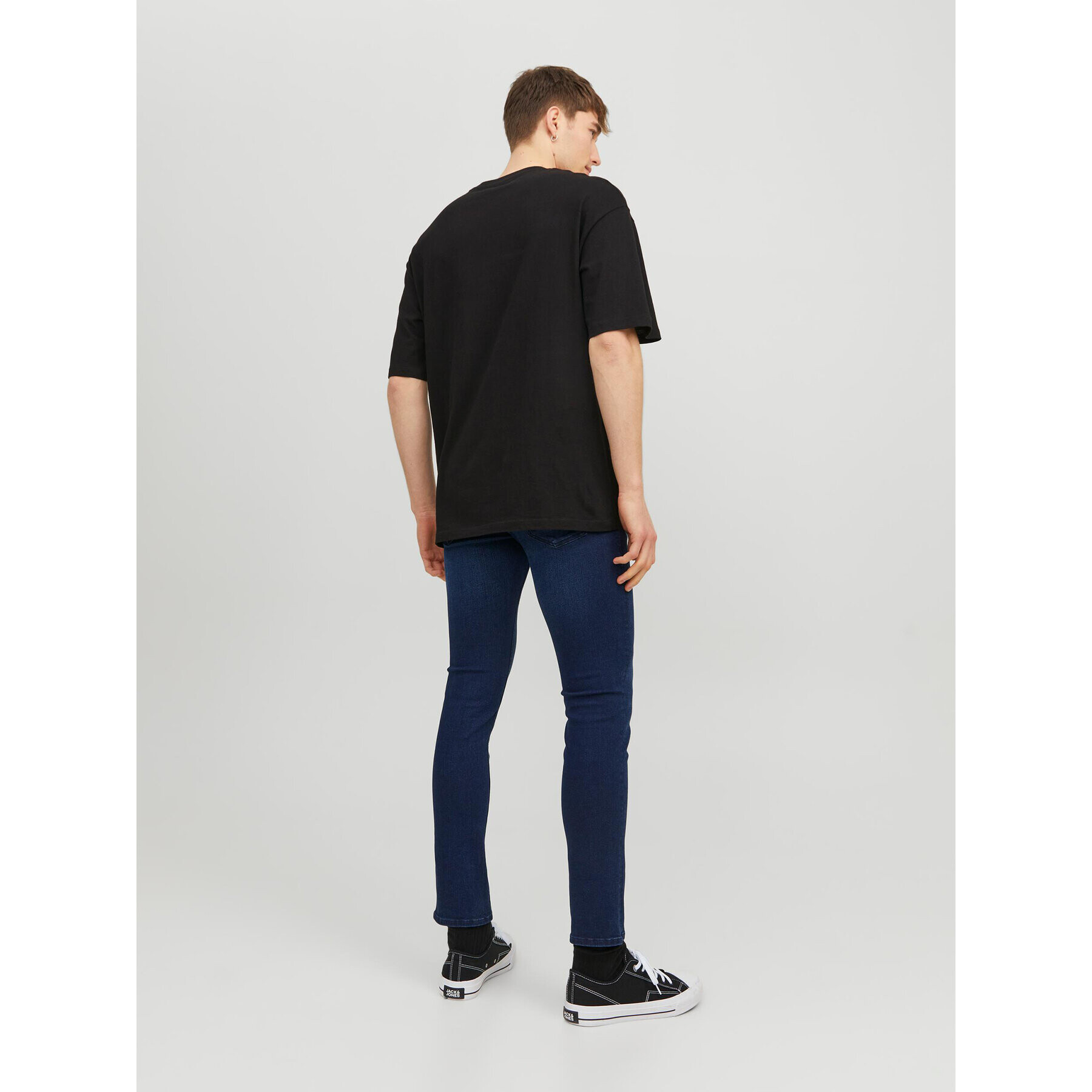 Jack&Jones Дънки Glenn 12237358 Тъмносин Slim Fit - Pepit.bg