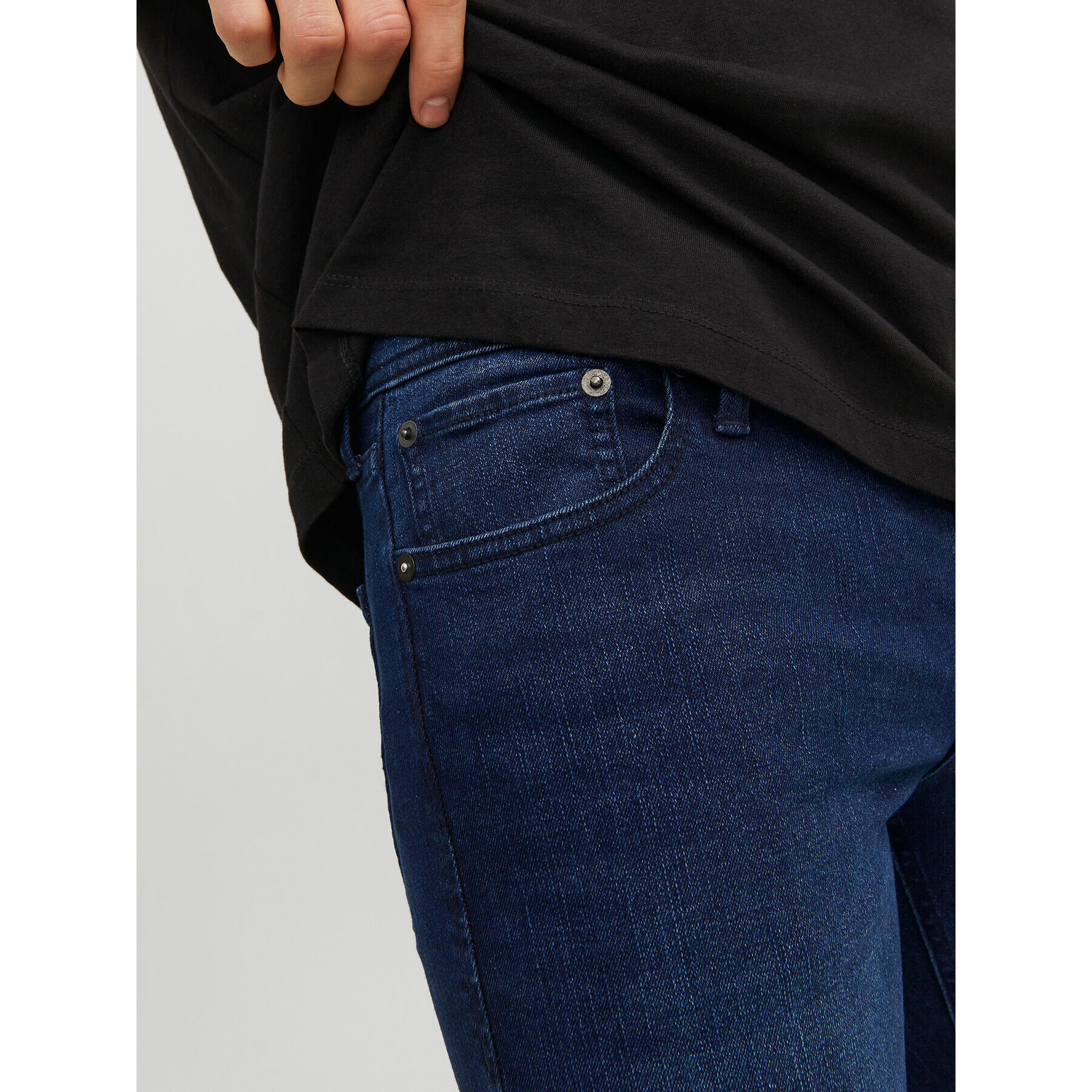 Jack&Jones Дънки Glenn 12237358 Тъмносин Slim Fit - Pepit.bg