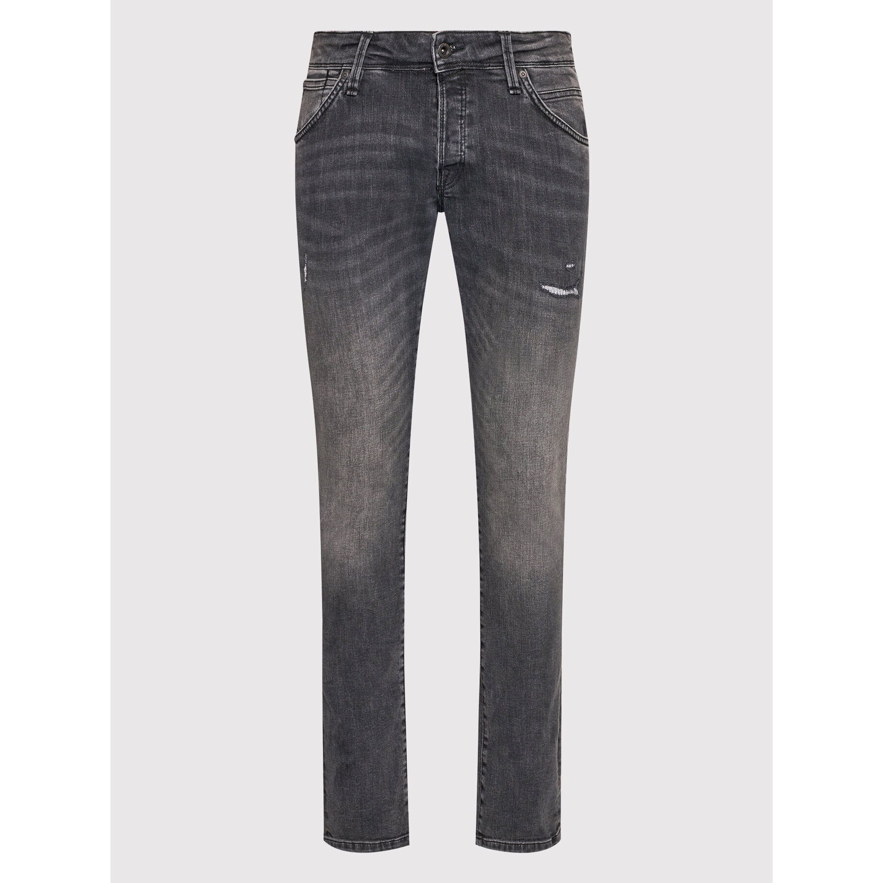 Jack&Jones Дънки Glenn Fox 12201709 Сив Slim Fit - Pepit.bg