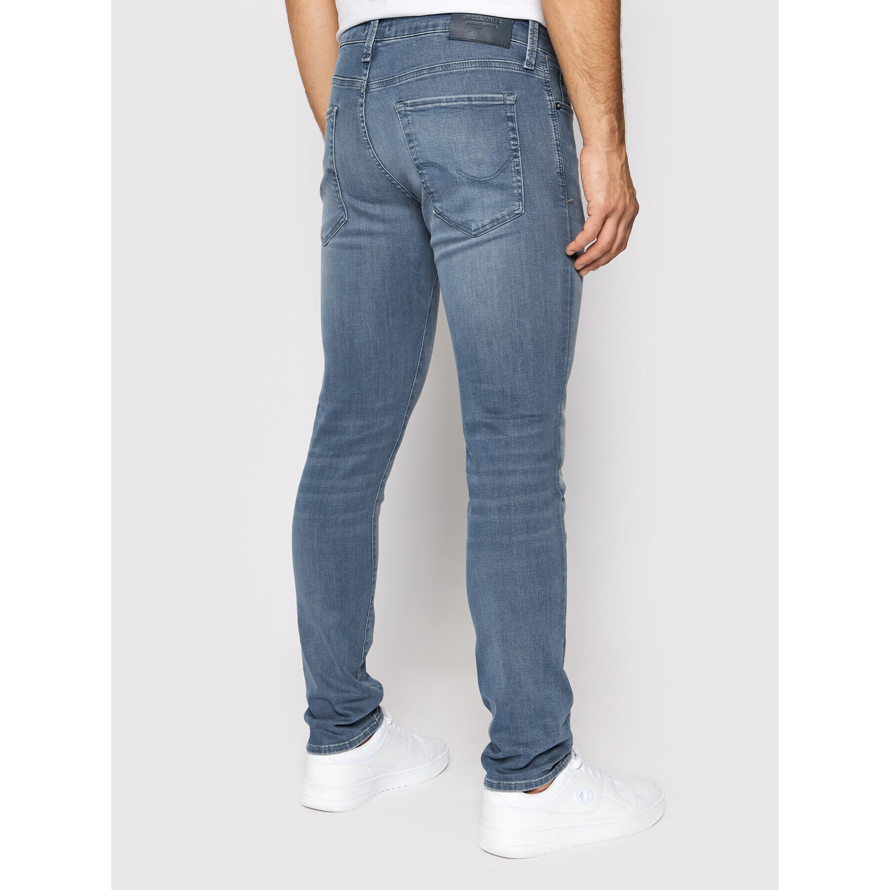 Jack&Jones Дънки Glenn Icon 12194438 Син Slim Fit - Pepit.bg