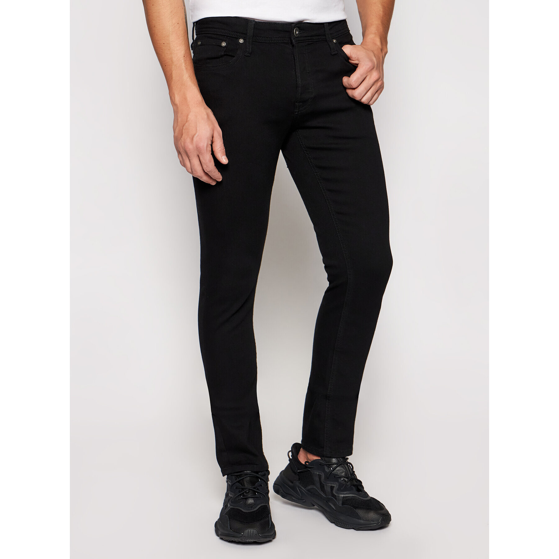 Jack&Jones Дънки Glenn Original 12152346 Черен Slim Fit - Pepit.bg