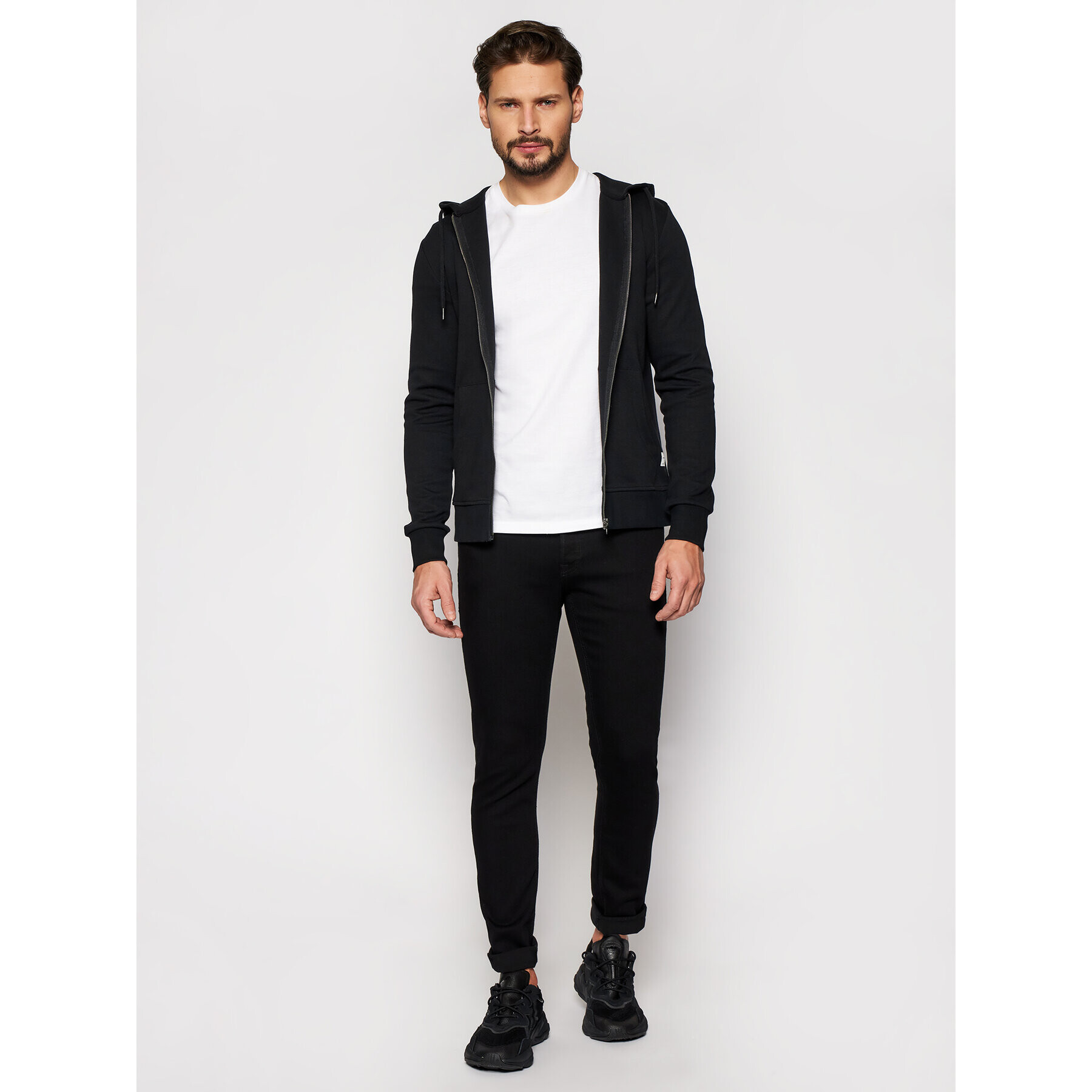 Jack&Jones Дънки Glenn Original 12152346 Черен Slim Fit - Pepit.bg