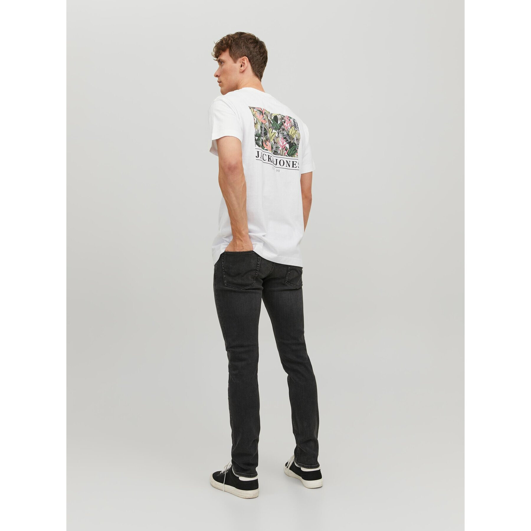 Jack&Jones Дънки Glenn Original 12227765 Черен Slim Fit - Pepit.bg