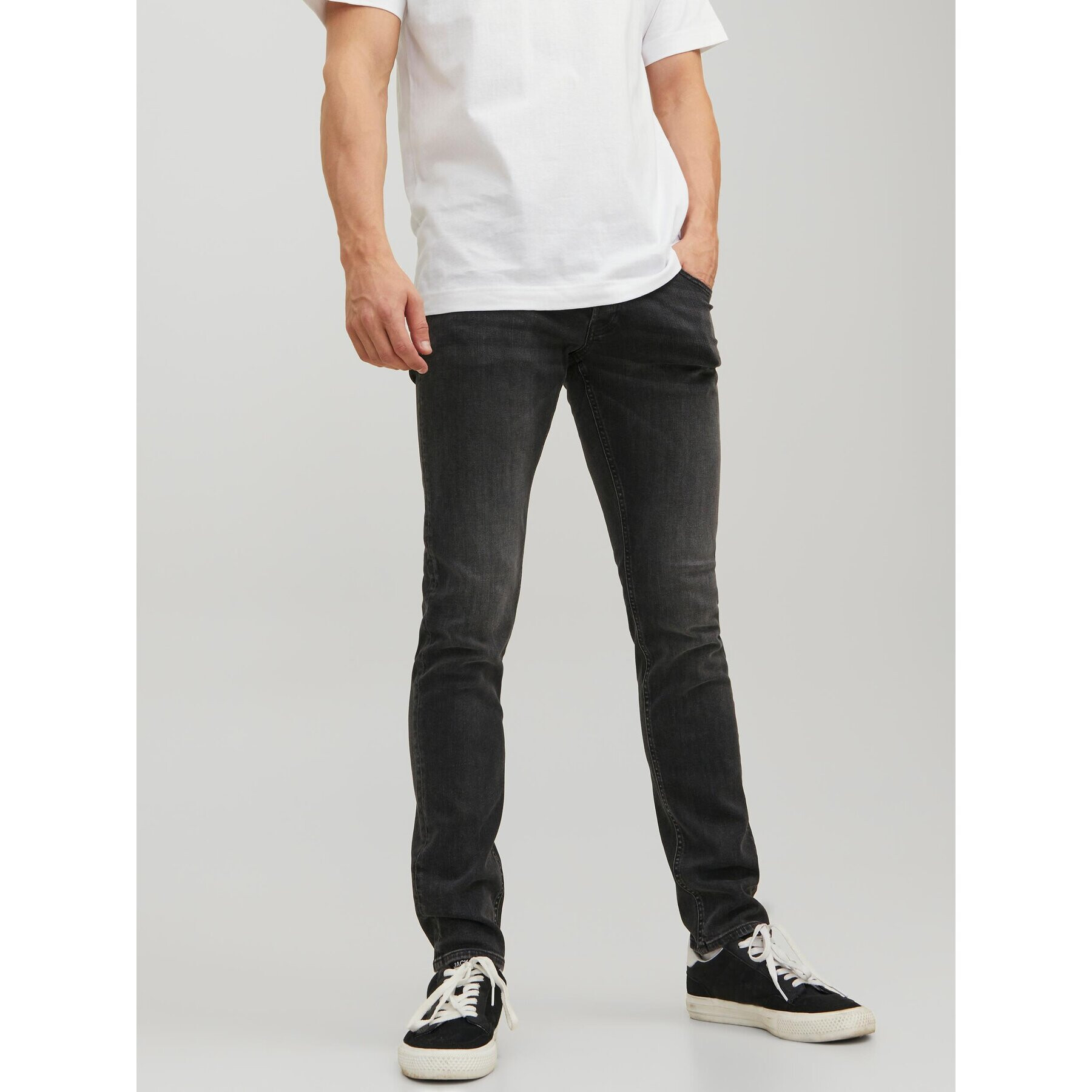 Jack&Jones Дънки Glenn Original 12227765 Черен Slim Fit - Pepit.bg