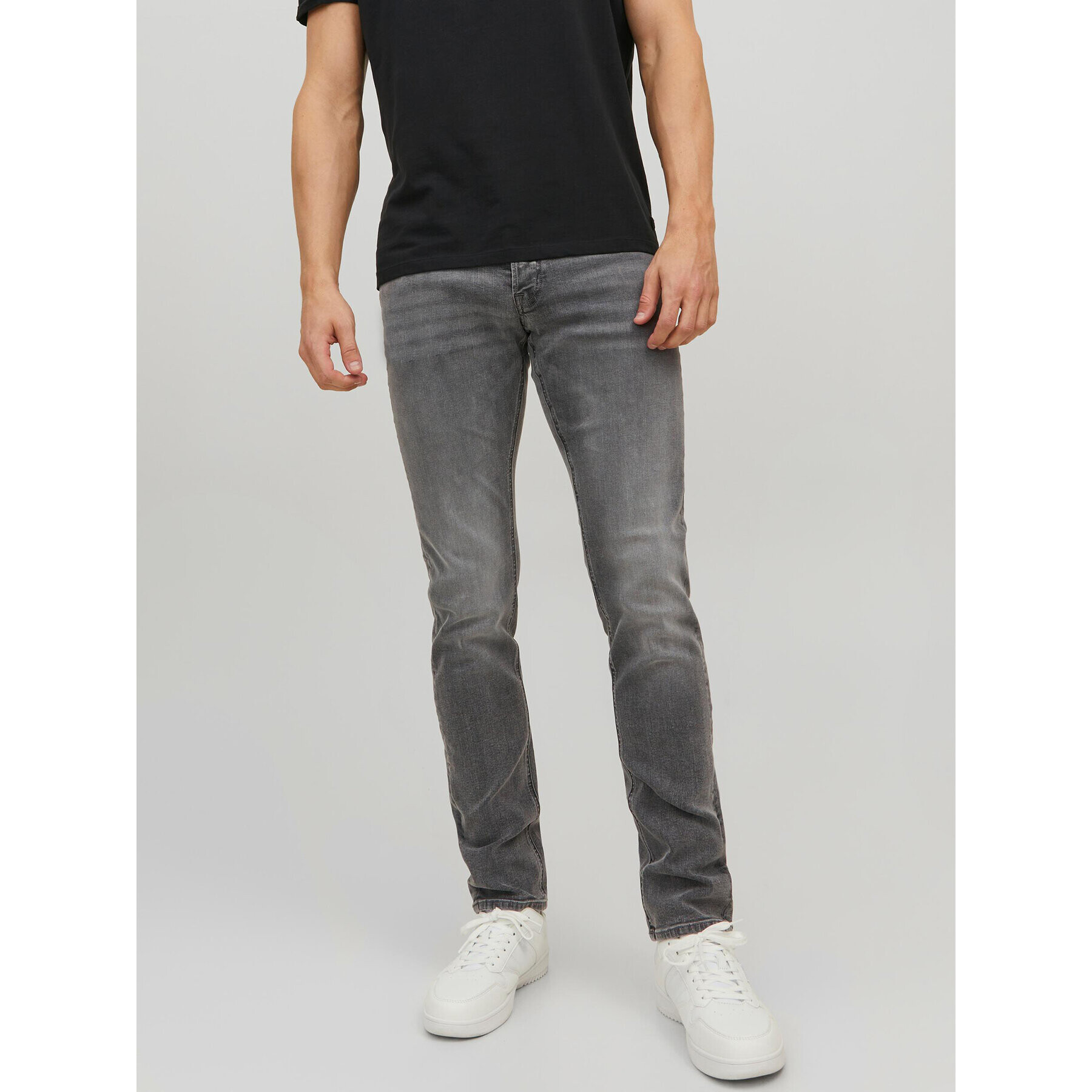 Jack&Jones Дънки Glenn Original 12227766 Сив Slim Fit - Pepit.bg