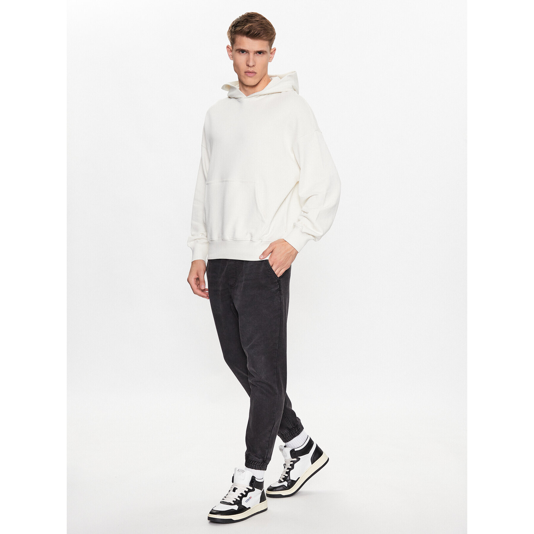 Jack&Jones Дънки Gordon 12223649 Сив Relaxed Fit - Pepit.bg