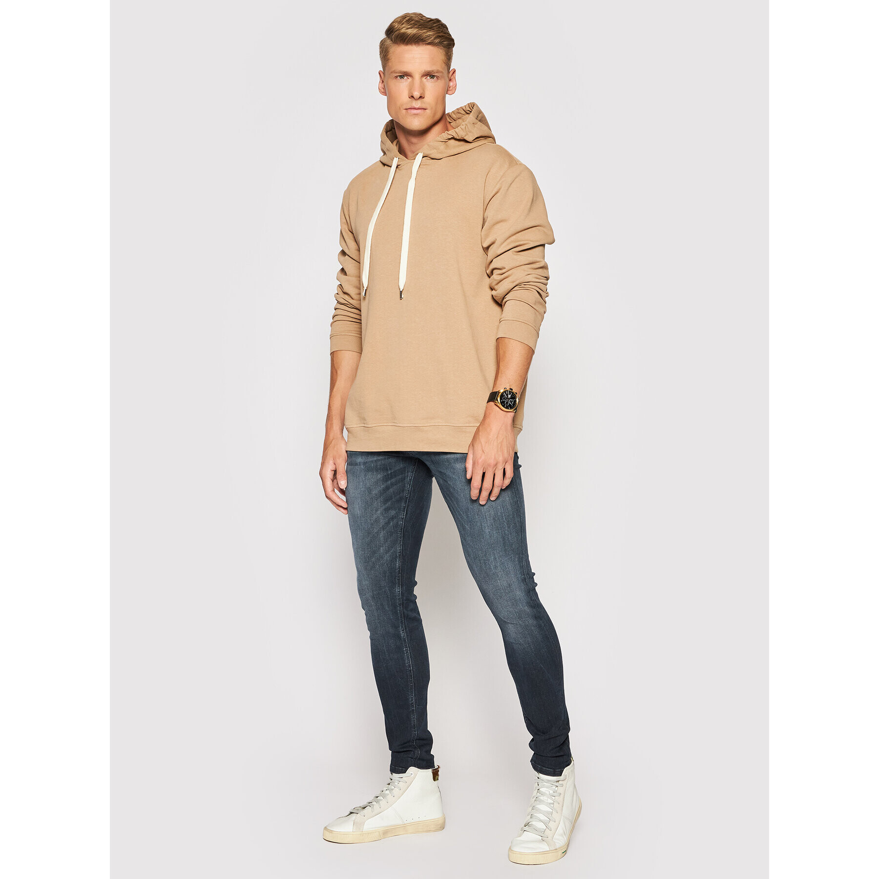 Jack&Jones Дънки Liam 12185949 Тъмносин Skinny Fit - Pepit.bg