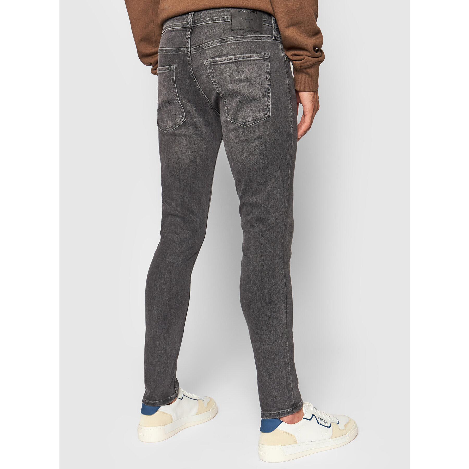 Jack&Jones Дънки Liam Original 12109954 Сив Skinny Fit - Pepit.bg