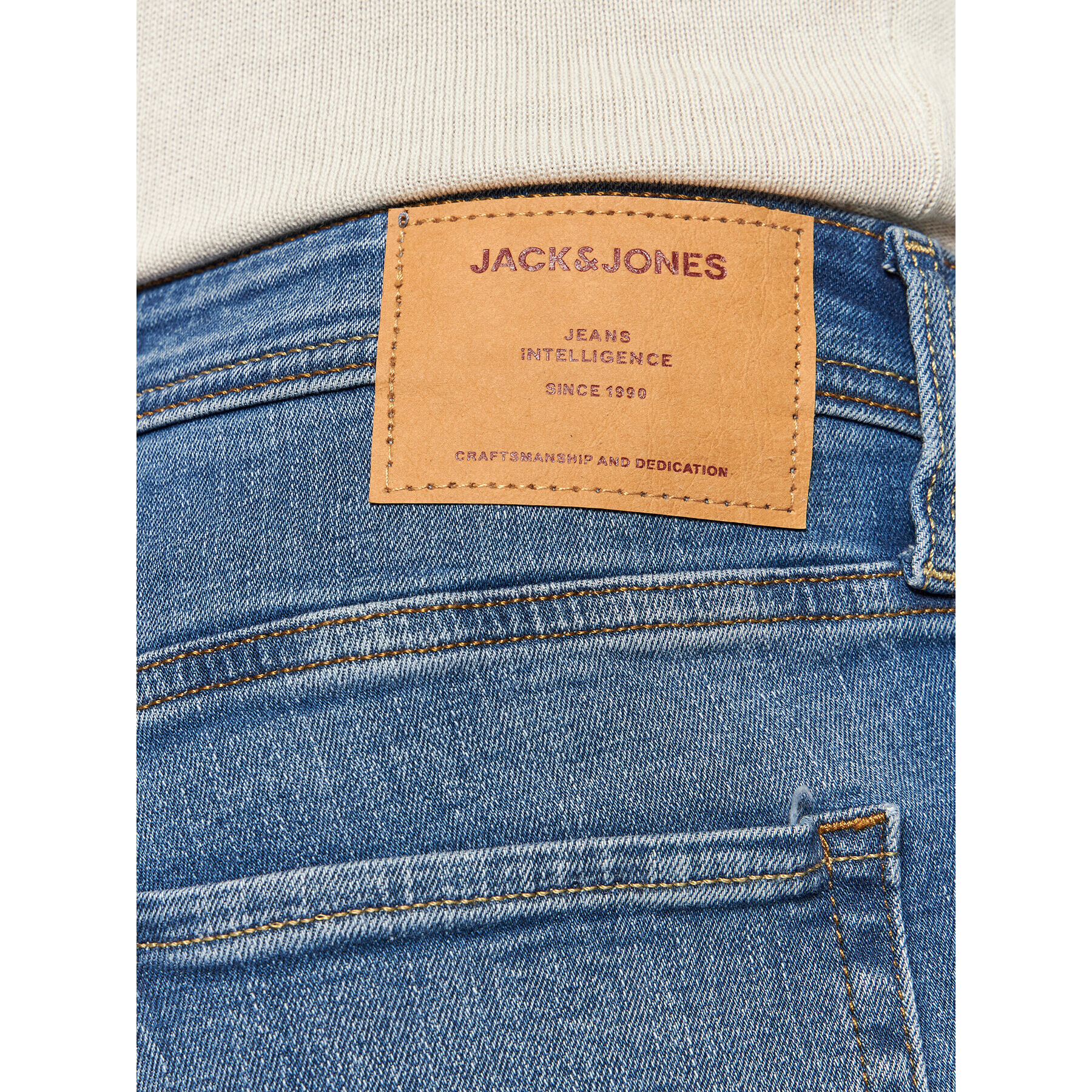 Jack&Jones Дънки Liam Original 12168958 Тъмносин Skinny Fit - Pepit.bg