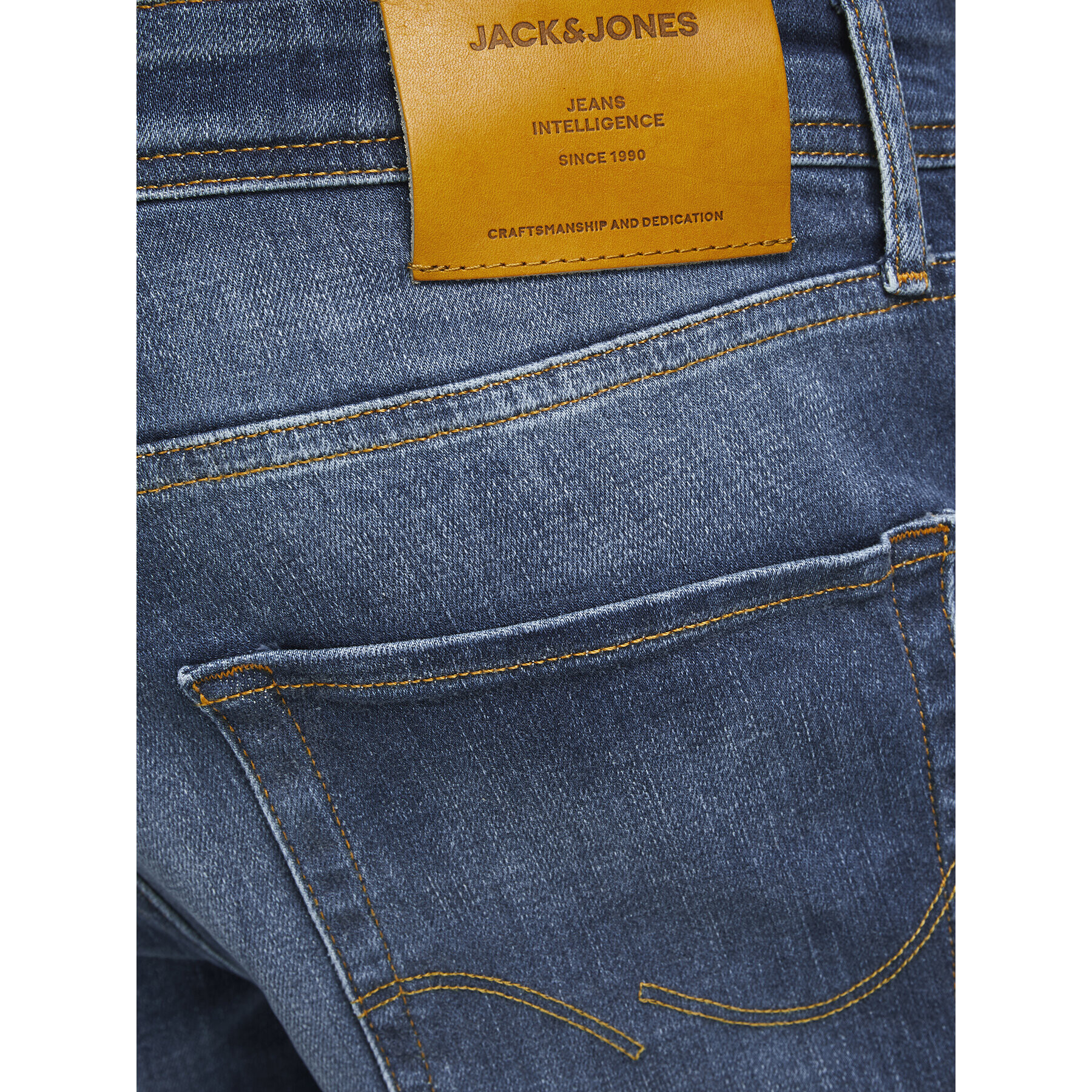 Jack&Jones Дънки Mike 12168290 Син Tapered Fit - Pepit.bg