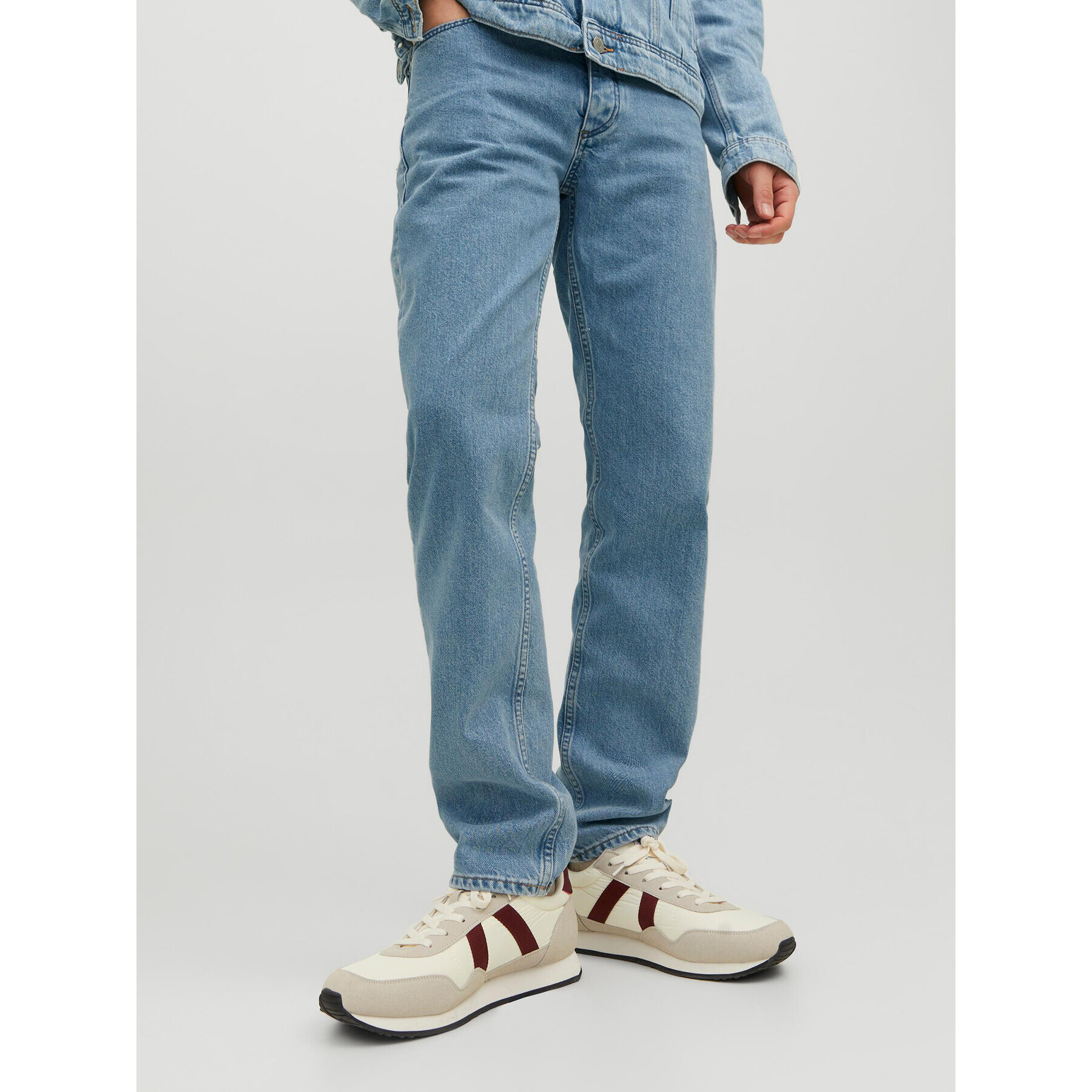 Jack&Jones Дънки Mike 12229553 Син Tapered Fit - Pepit.bg