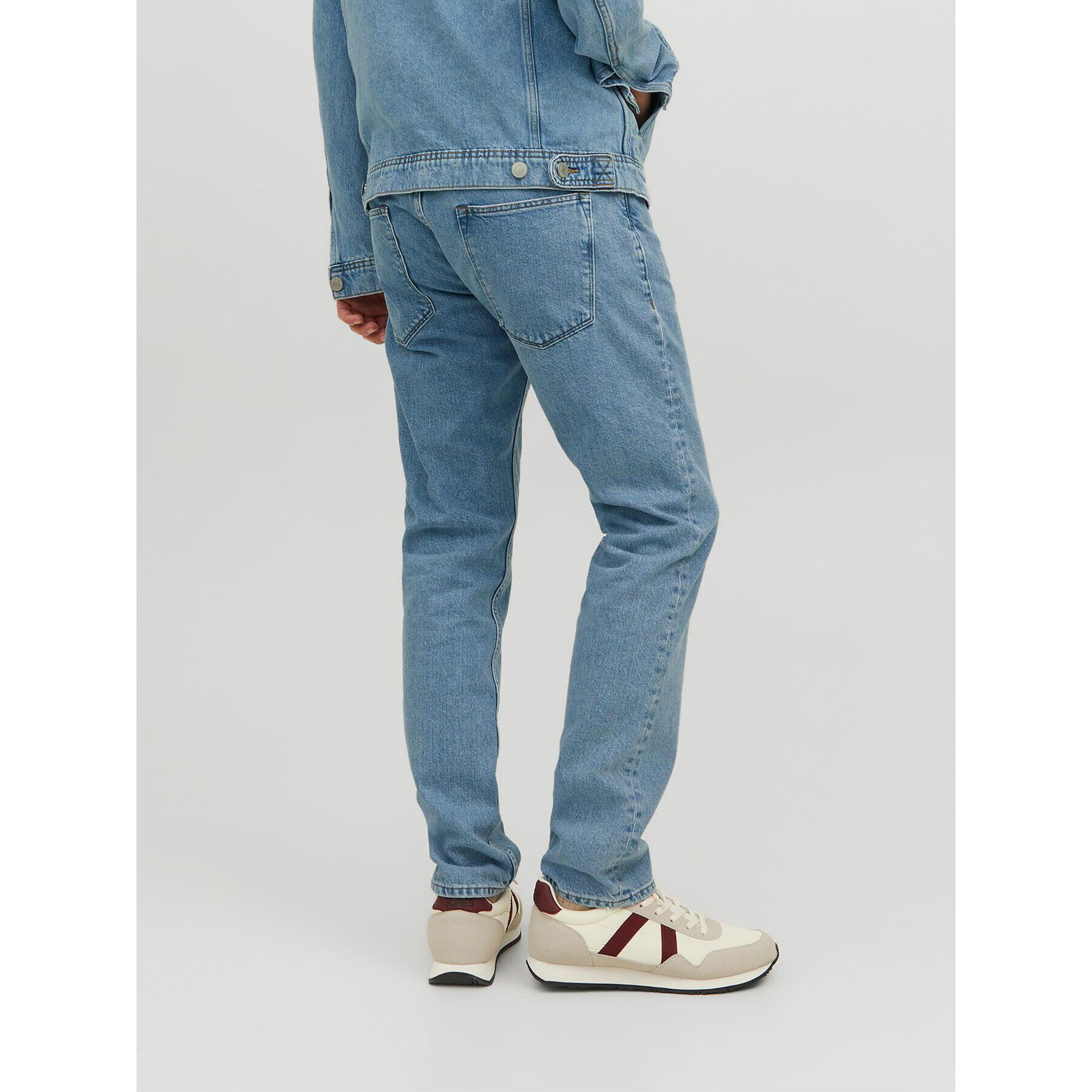 Jack&Jones Дънки Mike 12229553 Син Tapered Fit - Pepit.bg