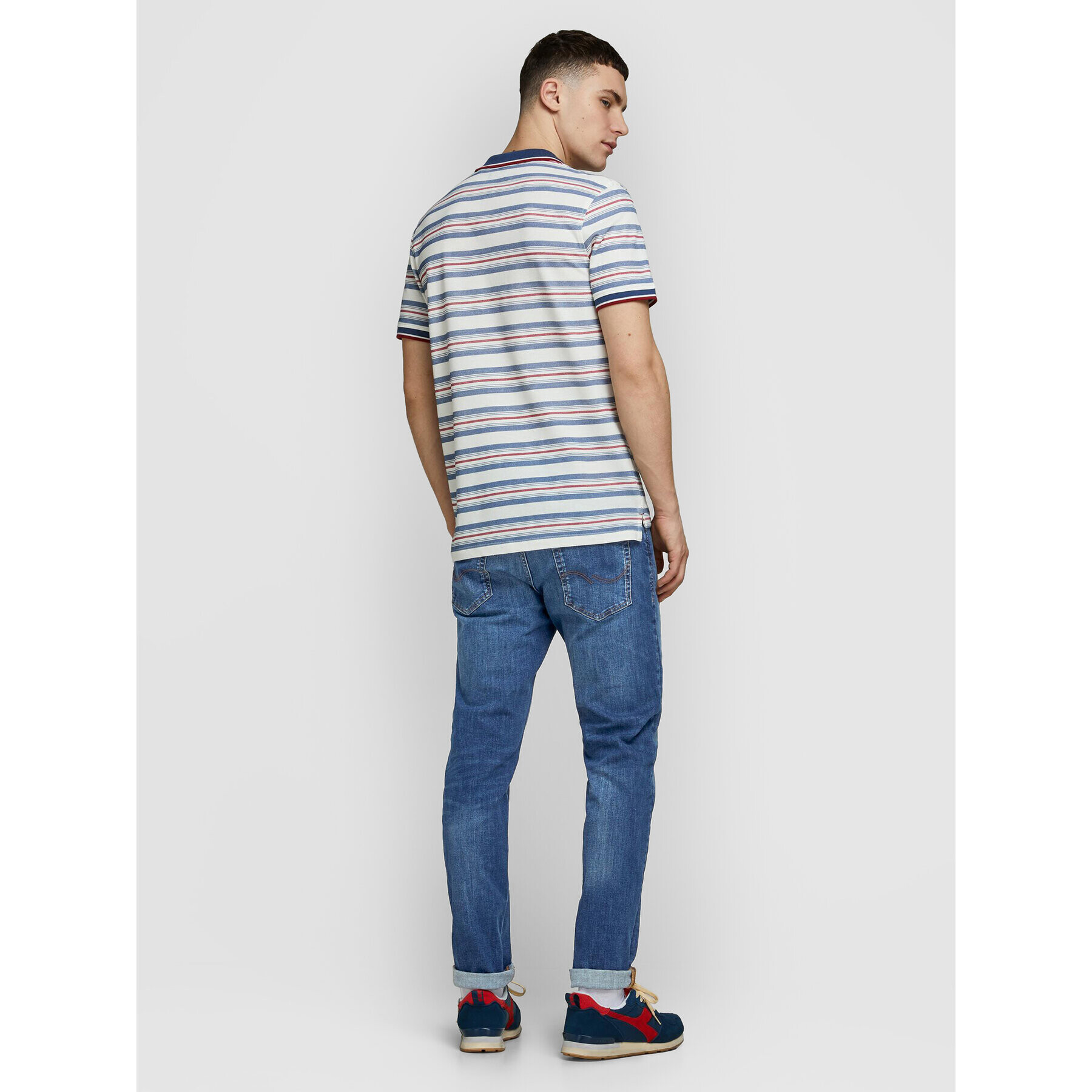Jack&Jones Дънки Pete 12195547 Син Skinny Fit - Pepit.bg