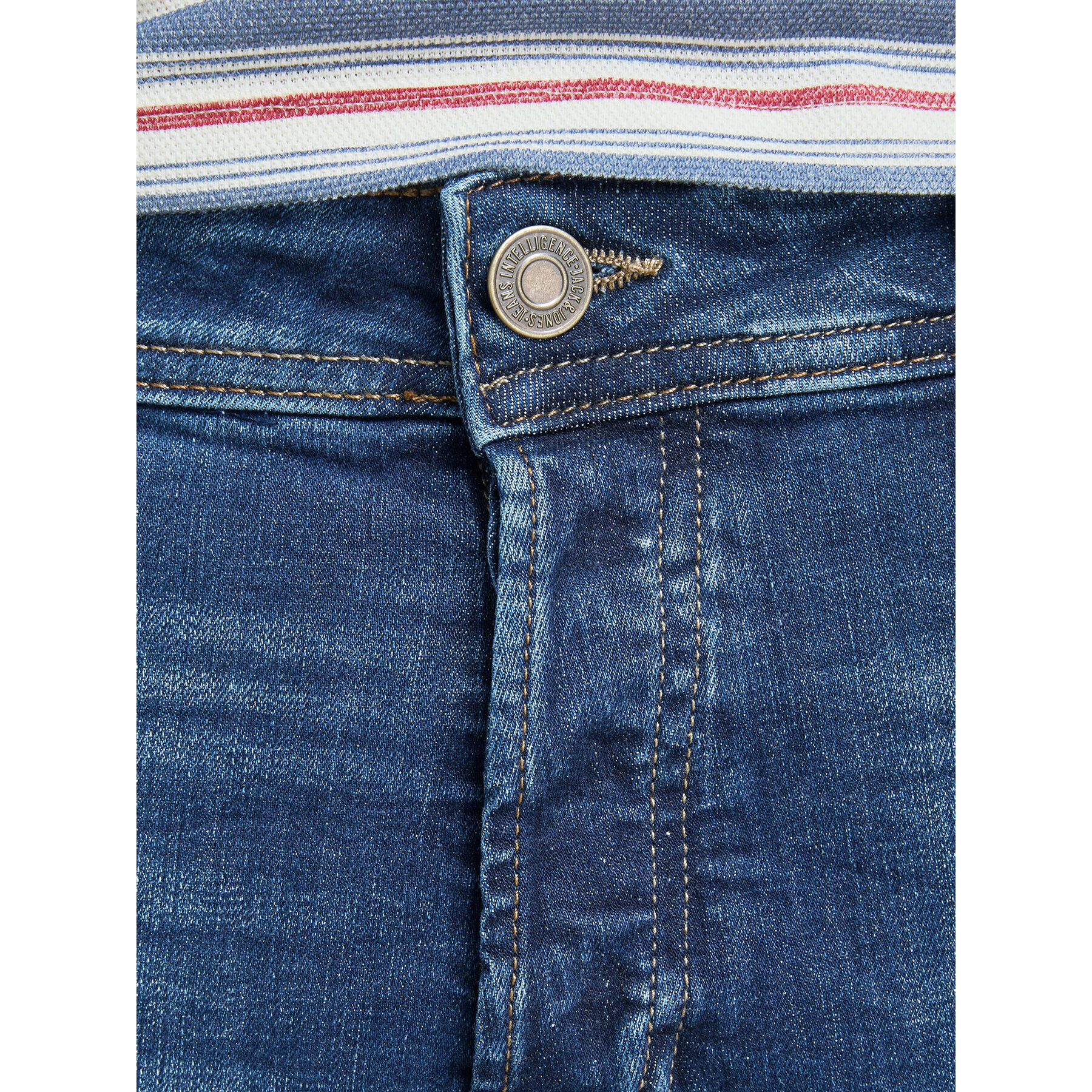 Jack&Jones Дънки Pete 12195547 Син Skinny Fit - Pepit.bg