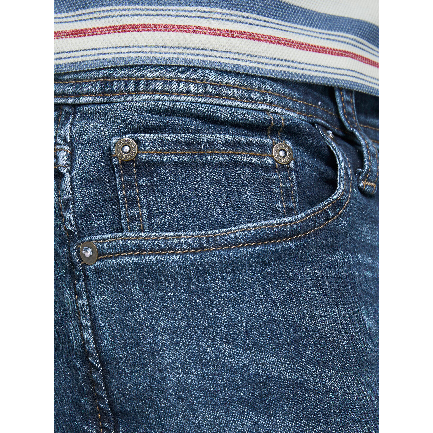 Jack&Jones Дънки Pete 12195547 Син Skinny Fit - Pepit.bg