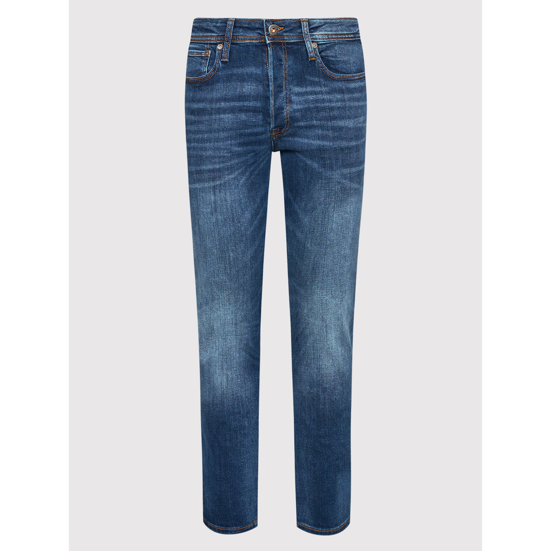 Jack&Jones Дънки Tim Original 12146384 Тъмносин Slim Fit - Pepit.bg