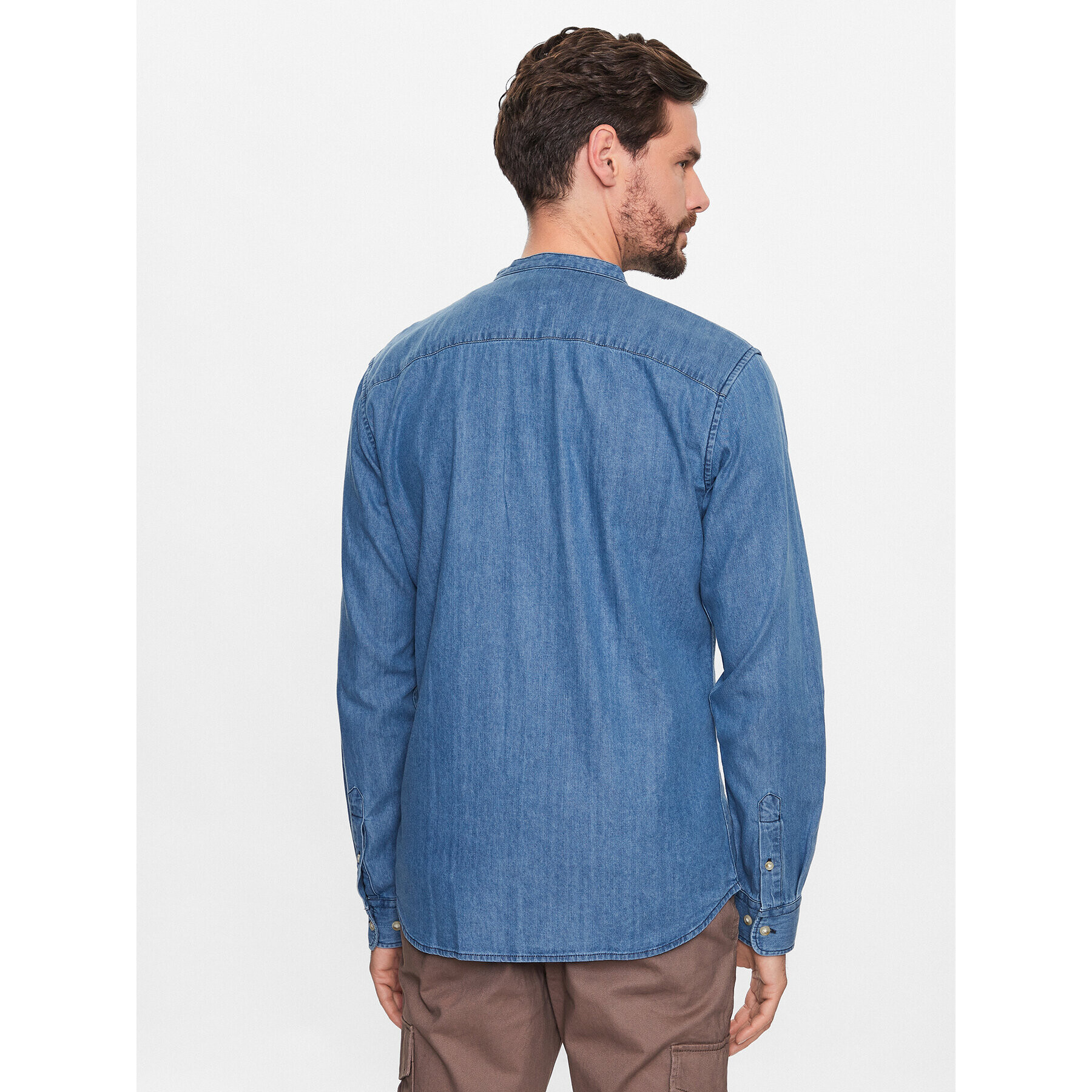 Jack&Jones дънкова риза Sheridan 12222976 Син Slim Fit - Pepit.bg