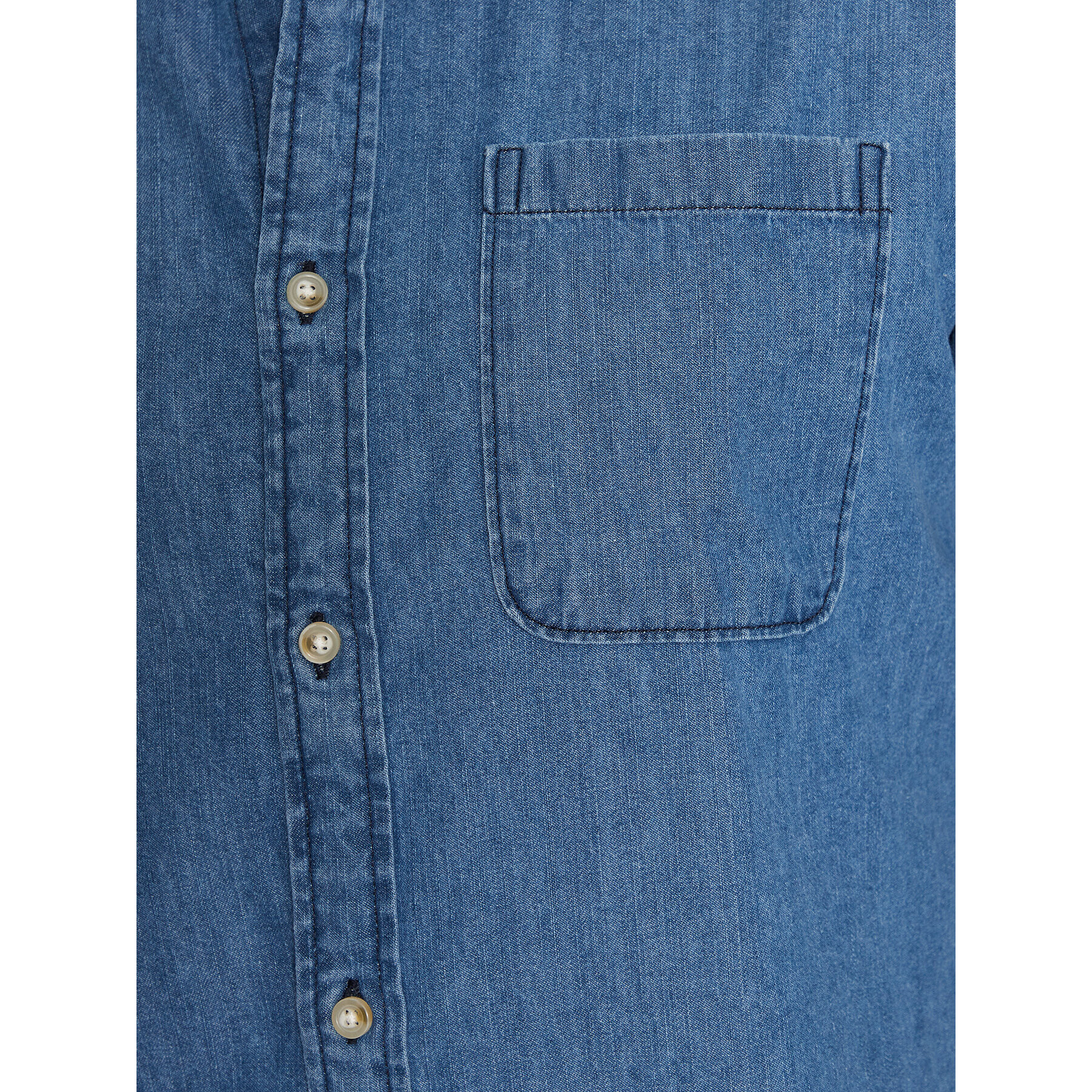 Jack&Jones дънкова риза Sheridan 12222976 Син Slim Fit - Pepit.bg