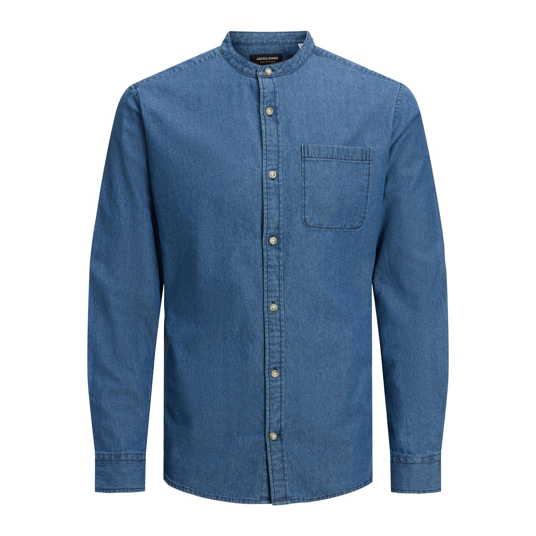 Jack&Jones дънкова риза Sheridan 12222976 Син Slim Fit - Pepit.bg