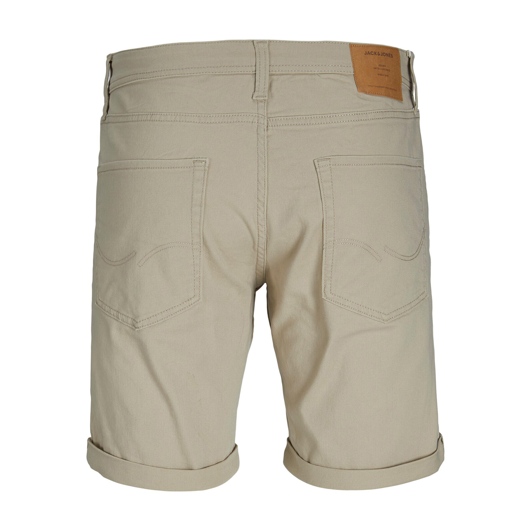 Jack&Jones Дънкови шорти 12165892 Бежов Regular Fit - Pepit.bg