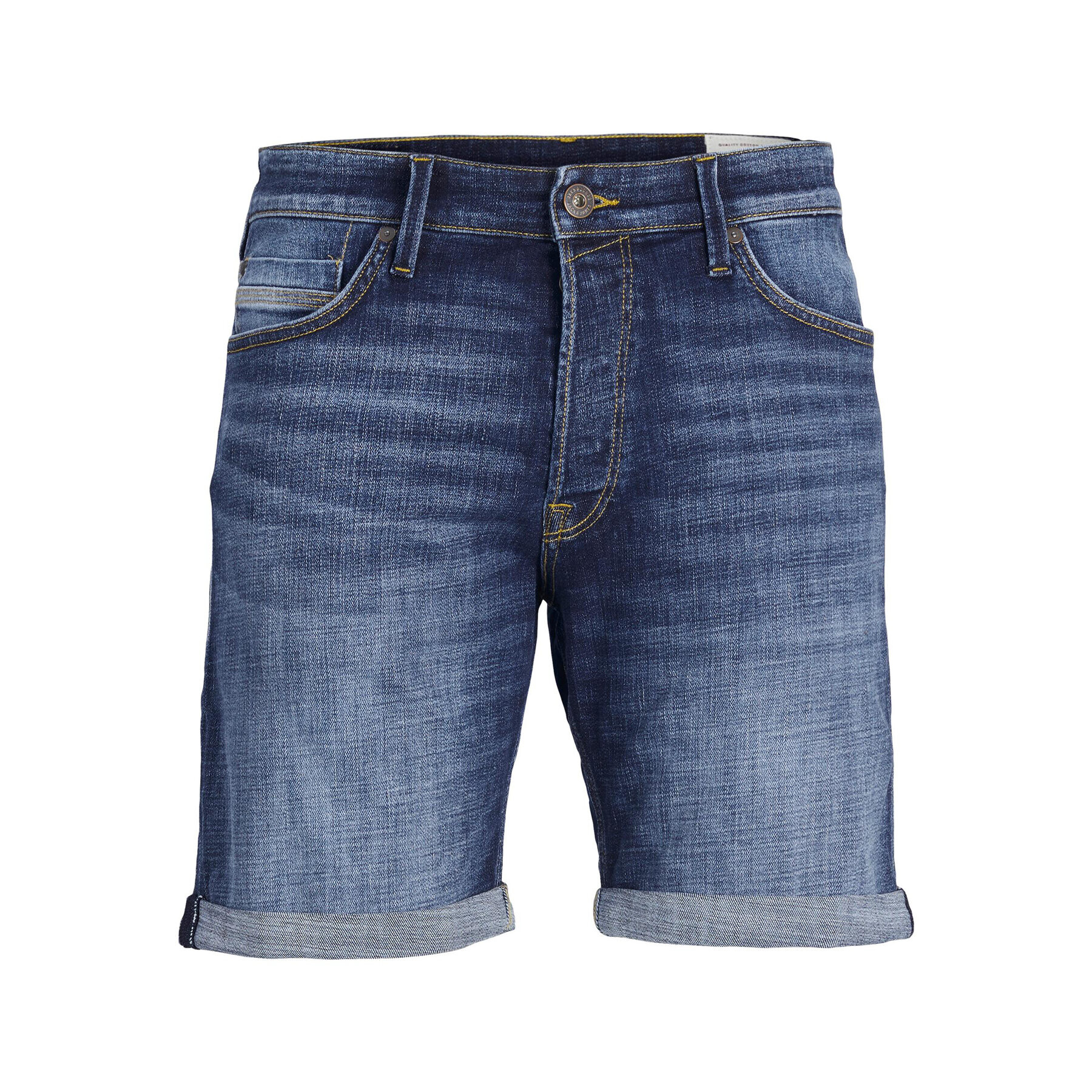 Jack&Jones Дънкови шорти Chris 12236192 Син Relaxed Fit - Pepit.bg