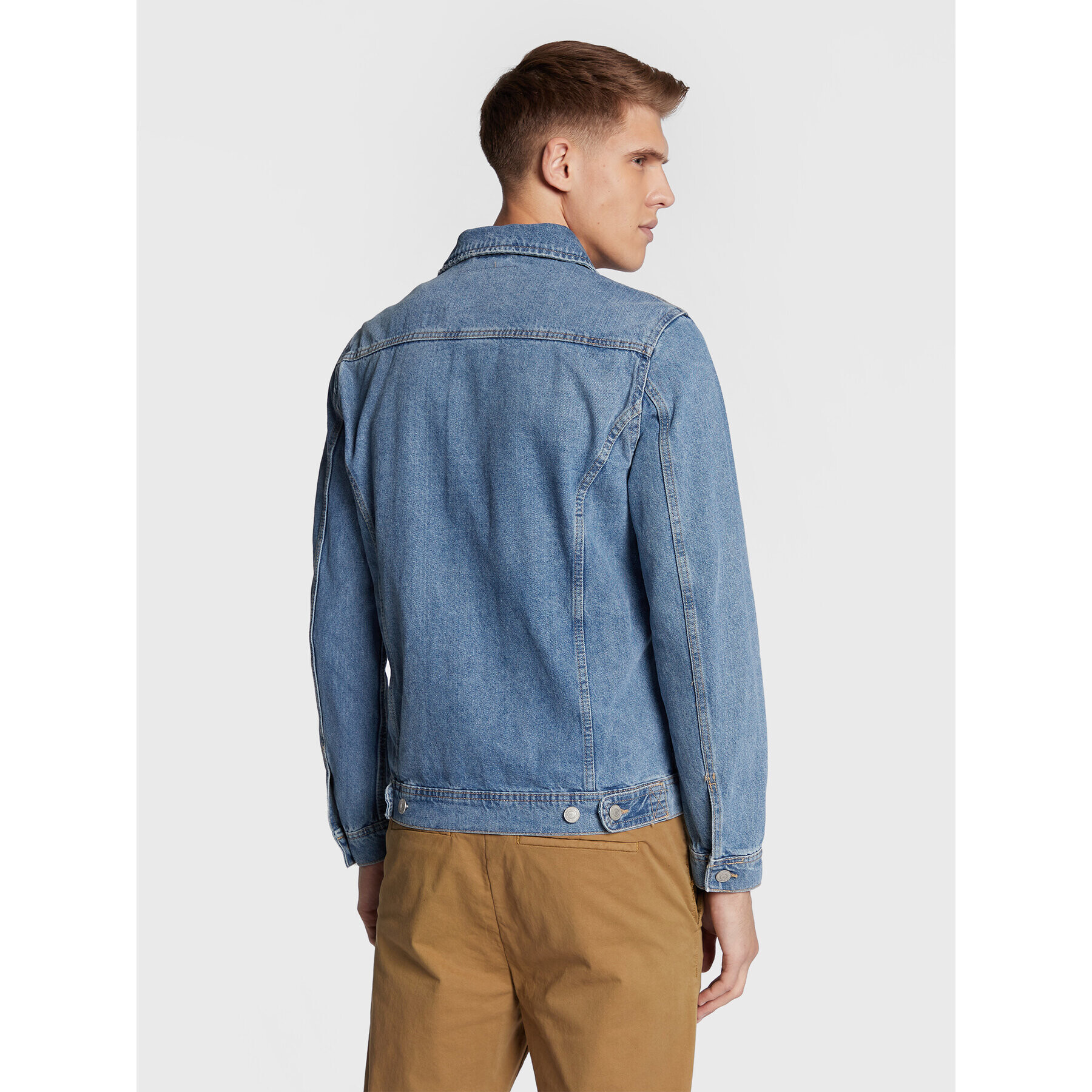 Jack&Jones Дънково яке Jean 12212801 Син Regular Fit - Pepit.bg