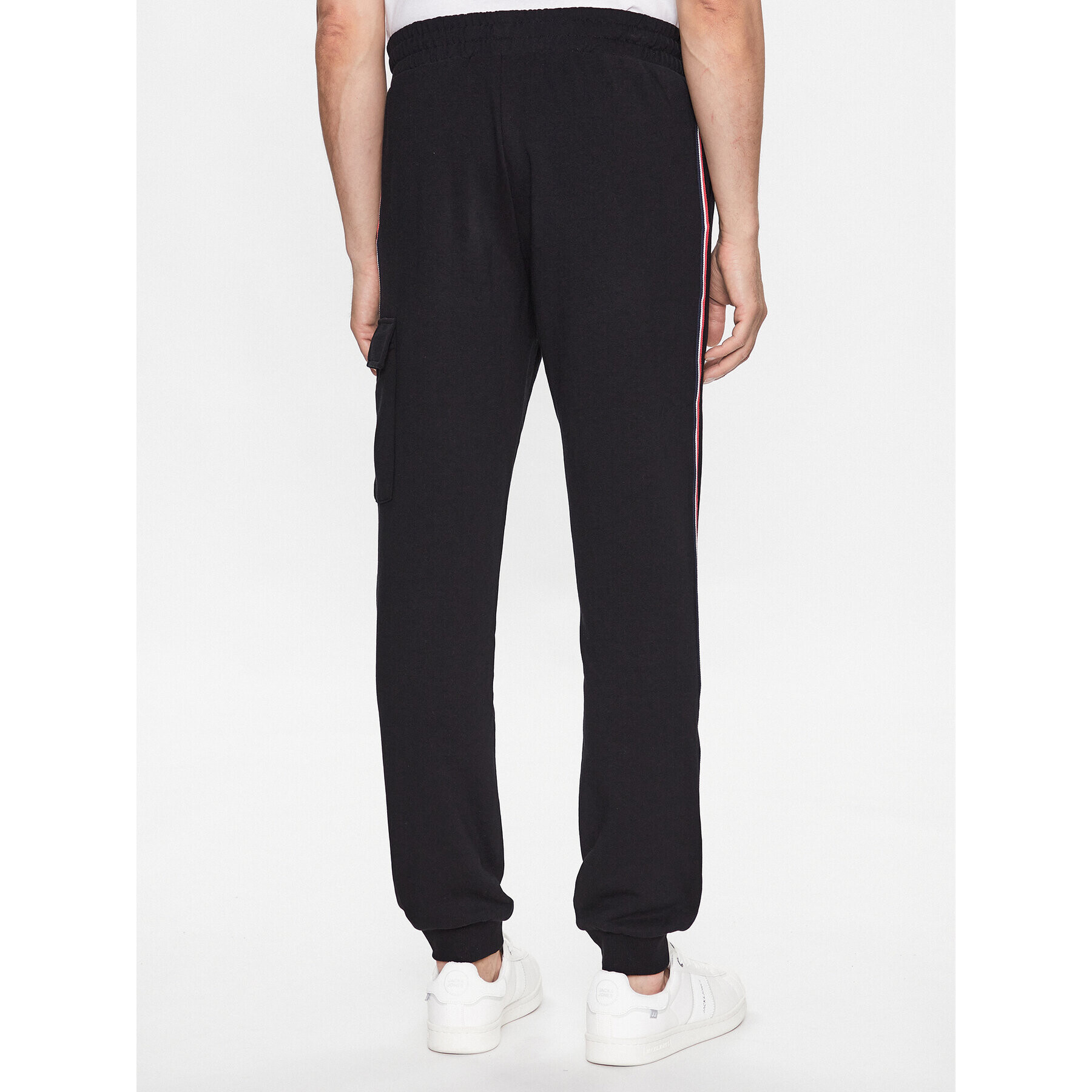 Jack&Jones Долнище анцуг Gordon 12225164 Черен Regular Fit - Pepit.bg