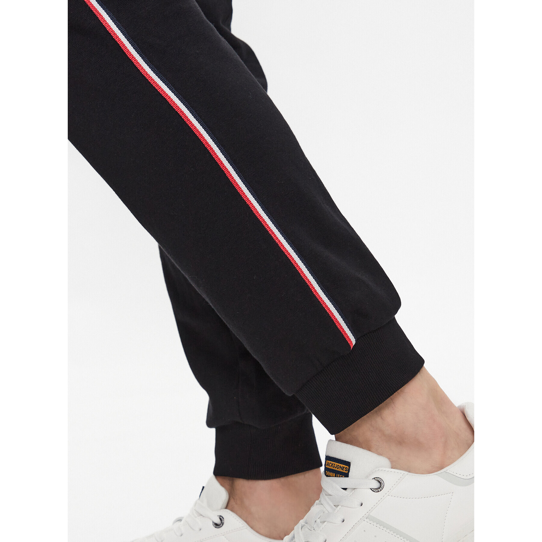 Jack&Jones Долнище анцуг Gordon 12225164 Черен Regular Fit - Pepit.bg