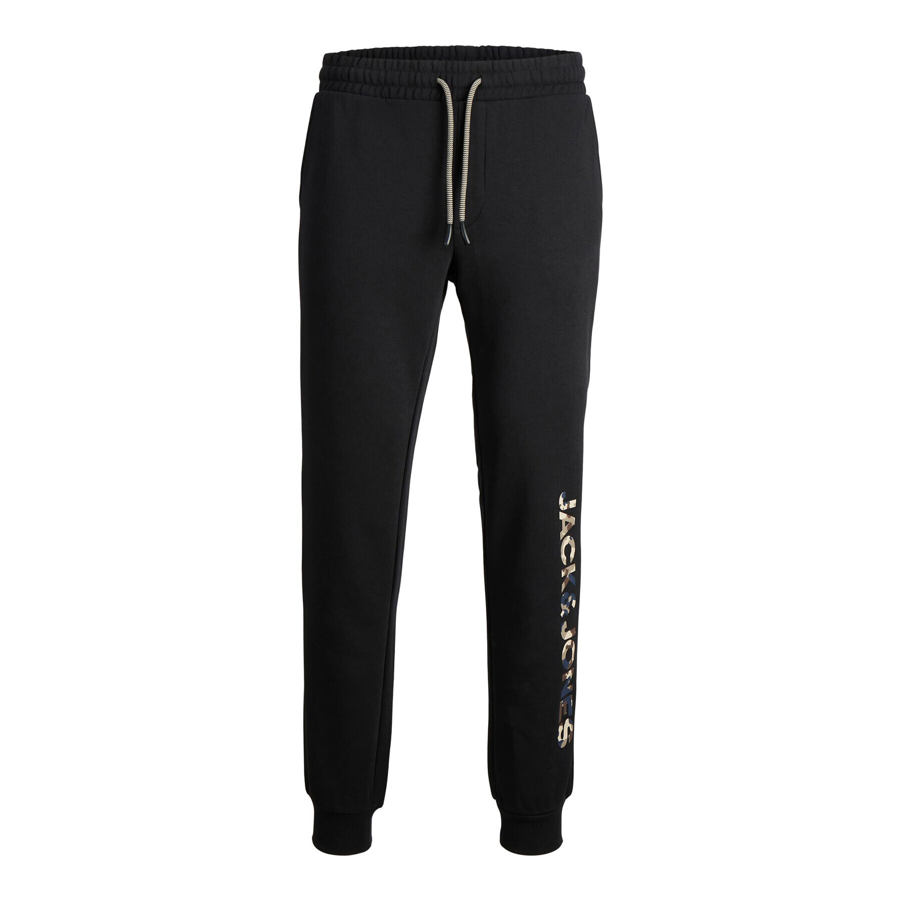 Jack&Jones Долнище анцуг Gordon 12236747 Черен Regular Fit - Pepit.bg