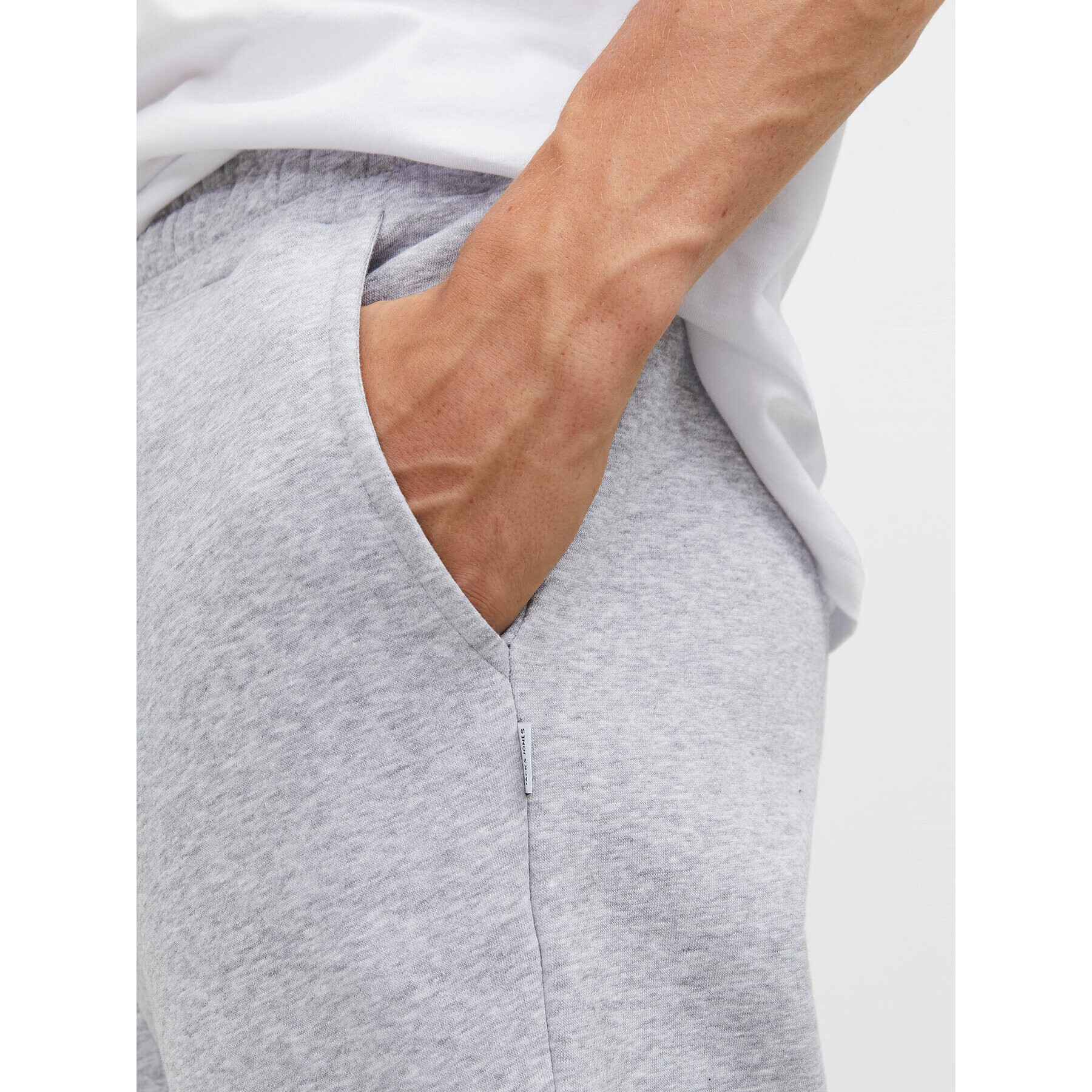 Jack&Jones Долнище анцуг Gordon 12249274 Сив Regular Fit - Pepit.bg