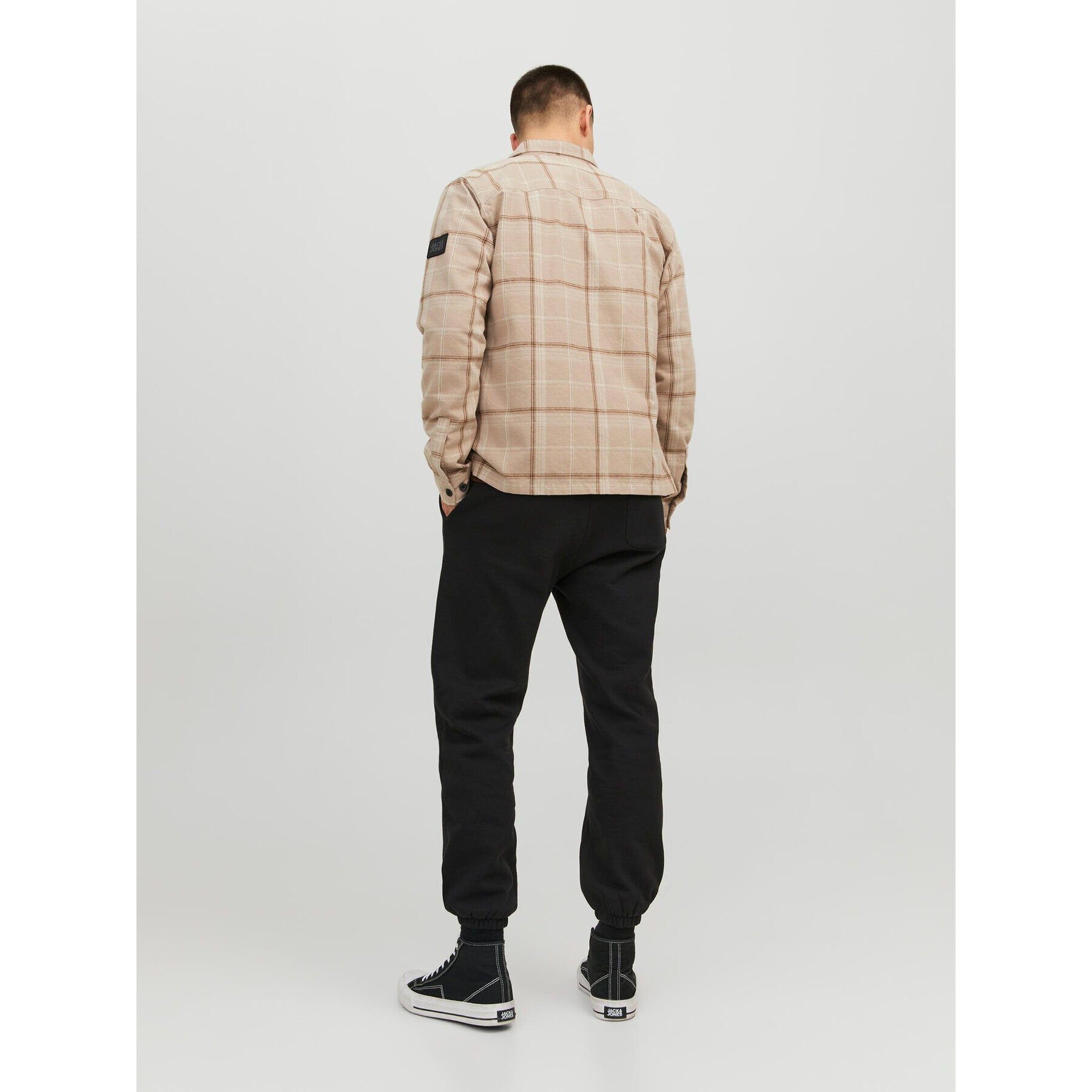 Jack&Jones Долнище анцуг Kane 12236479 Черен Loose Fit - Pepit.bg