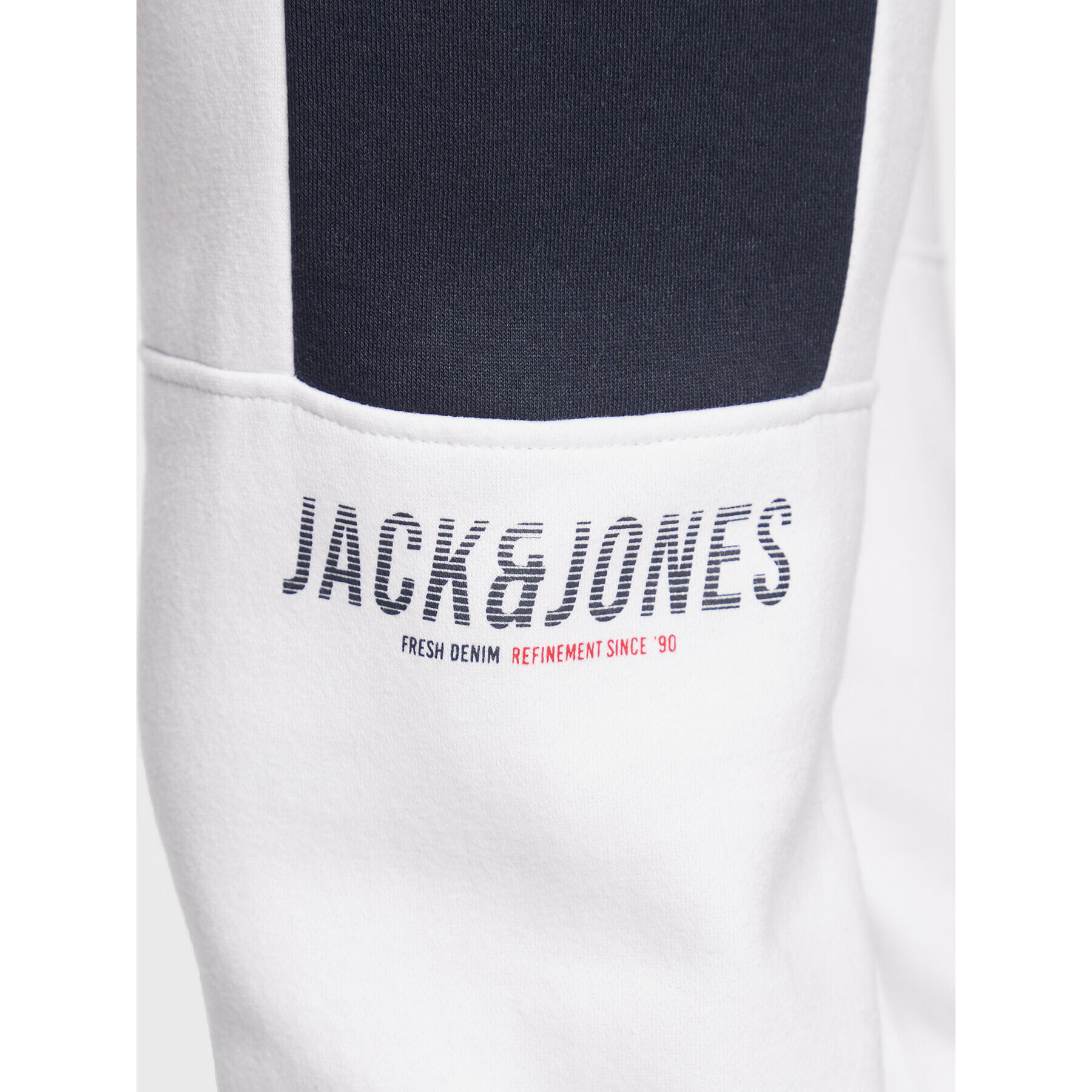 Jack&Jones Долнище анцуг Will 12219927 Бял Regular Fit - Pepit.bg