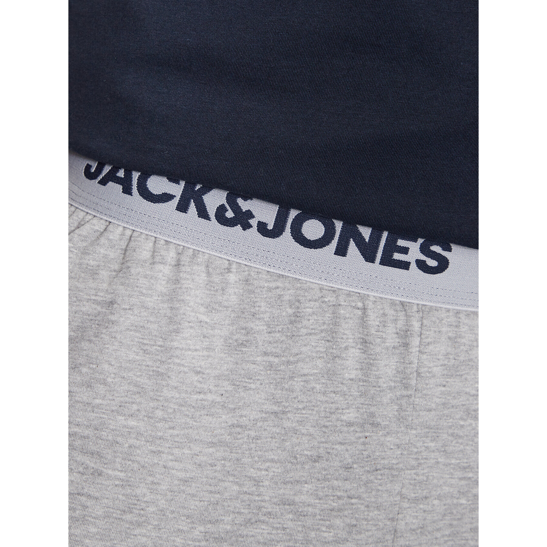 Jack&Jones Долнище на пижама Aaron 12224911 Сив Regular Fit - Pepit.bg