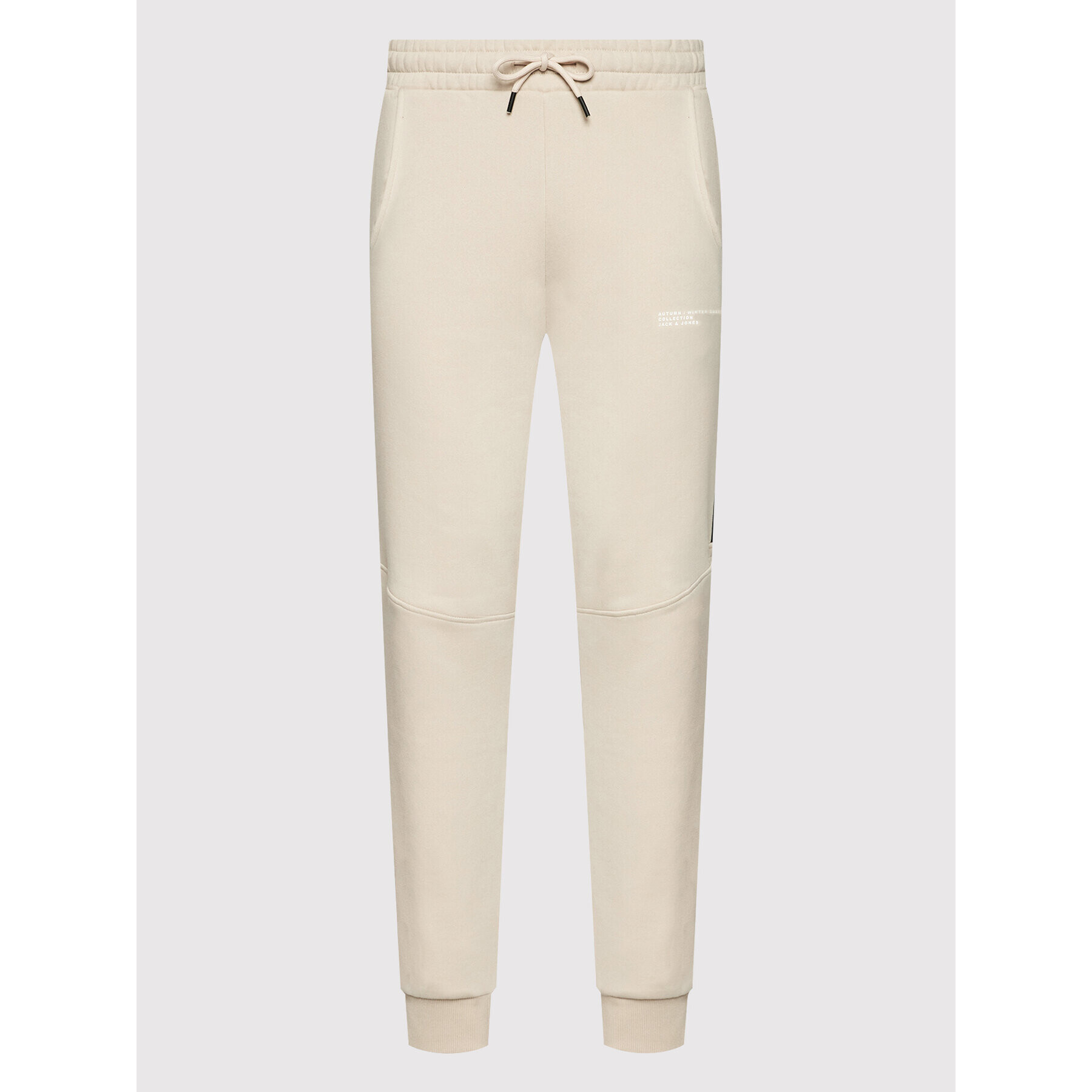Jack&Jones Долнище анцуг Gordon 12198565 Бежов Regular Fit - Pepit.bg