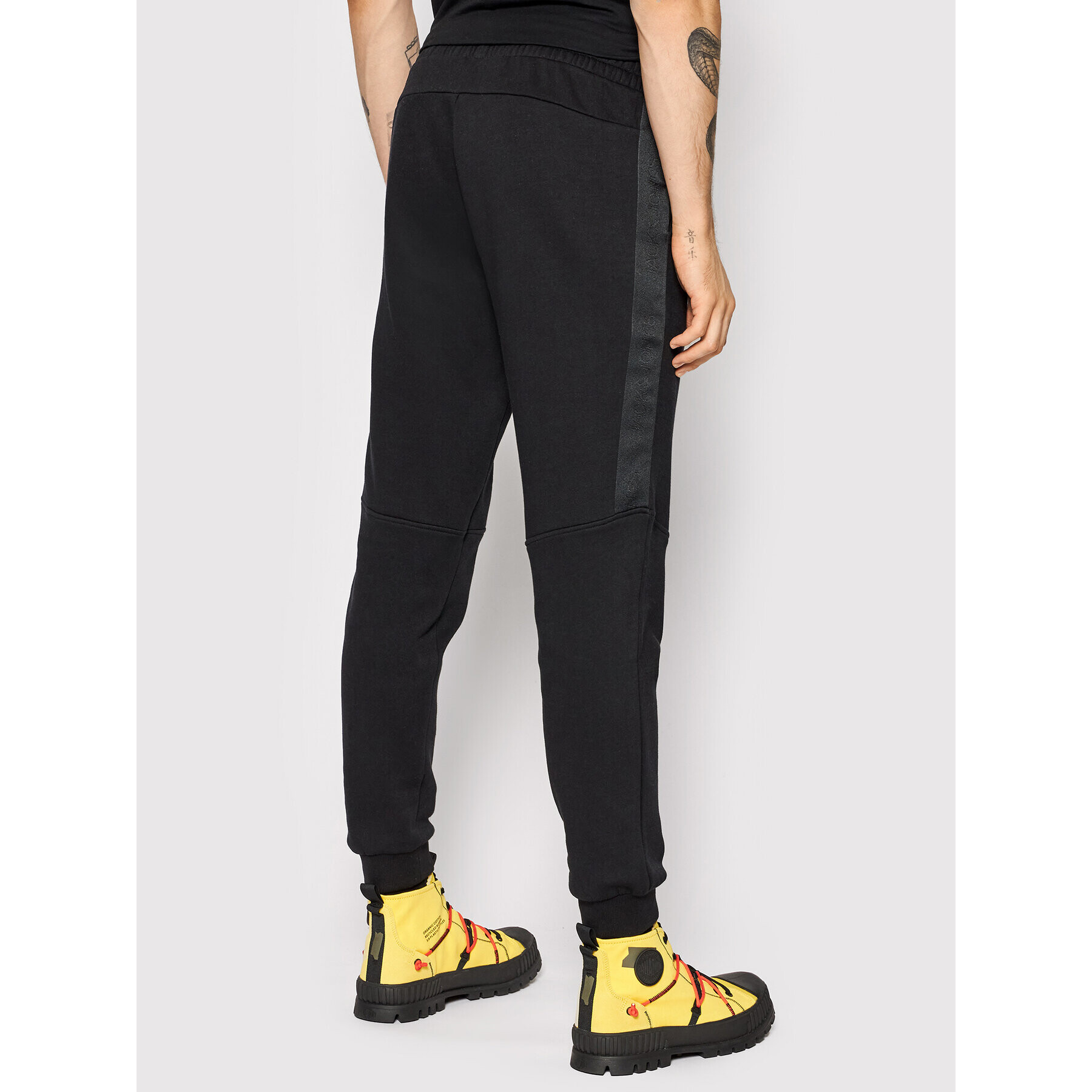 Jack&Jones Долнище анцуг Gordon 12198565 Черен Regular Fit - Pepit.bg
