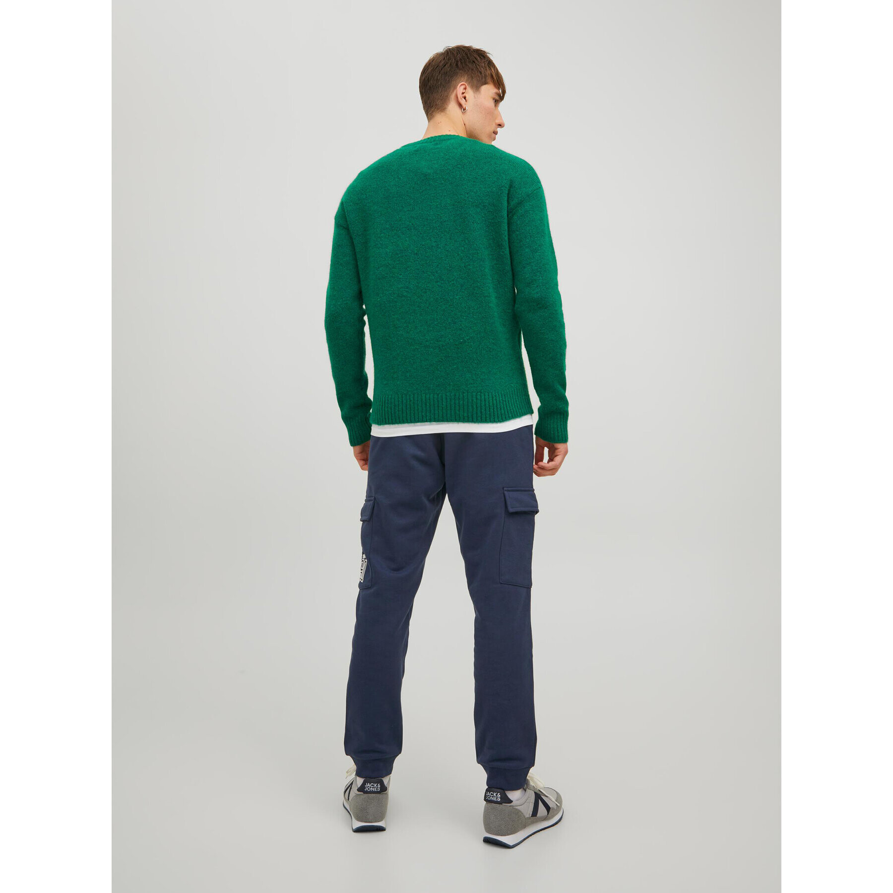 Jack&Jones Долнище анцуг Gordon 12212524 Тъмносин Regular Fit - Pepit.bg