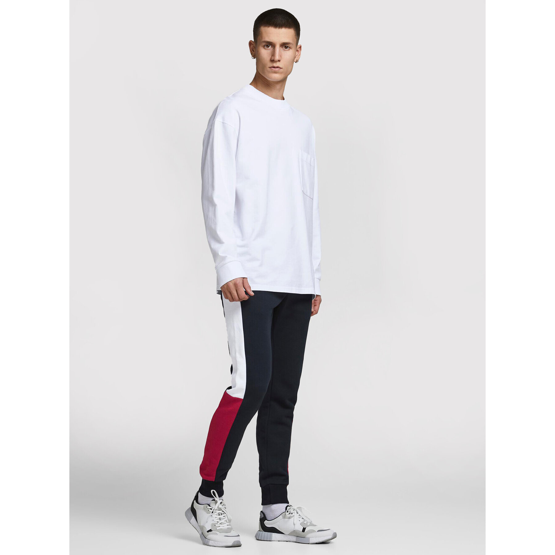 Jack&Jones Долнище анцуг Will 12197199 Тъмносин Regular Fit - Pepit.bg