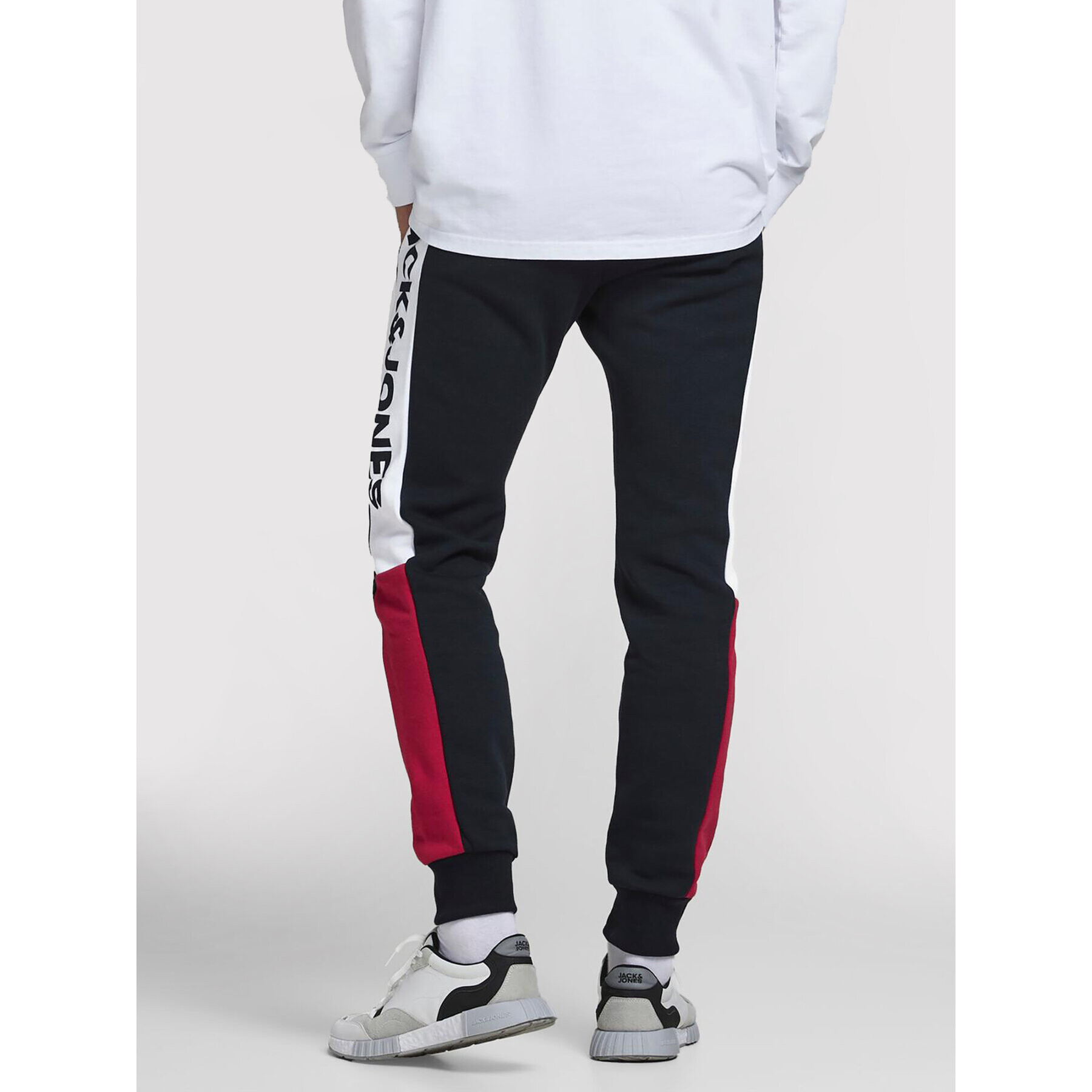 Jack&Jones Долнище анцуг Will 12197199 Тъмносин Regular Fit - Pepit.bg