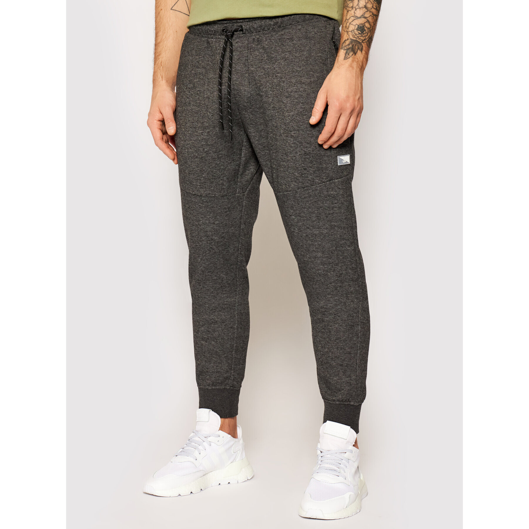 Jack&Jones Долнище анцуг Will Air Sweat Noos 12184970 Сив Regular Fit - Pepit.bg