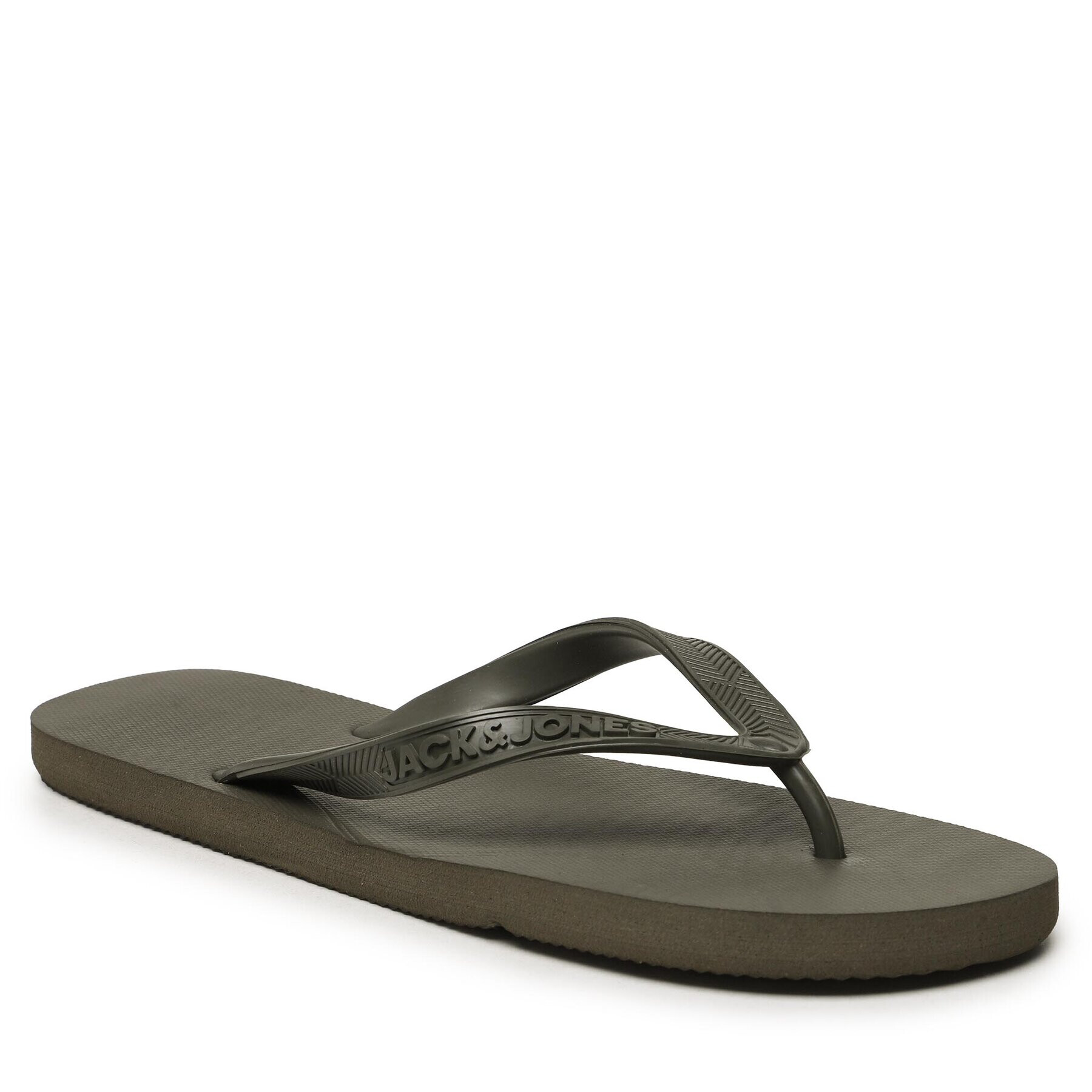 Jack&Jones Джапанки 12202589 Зелен - Pepit.bg