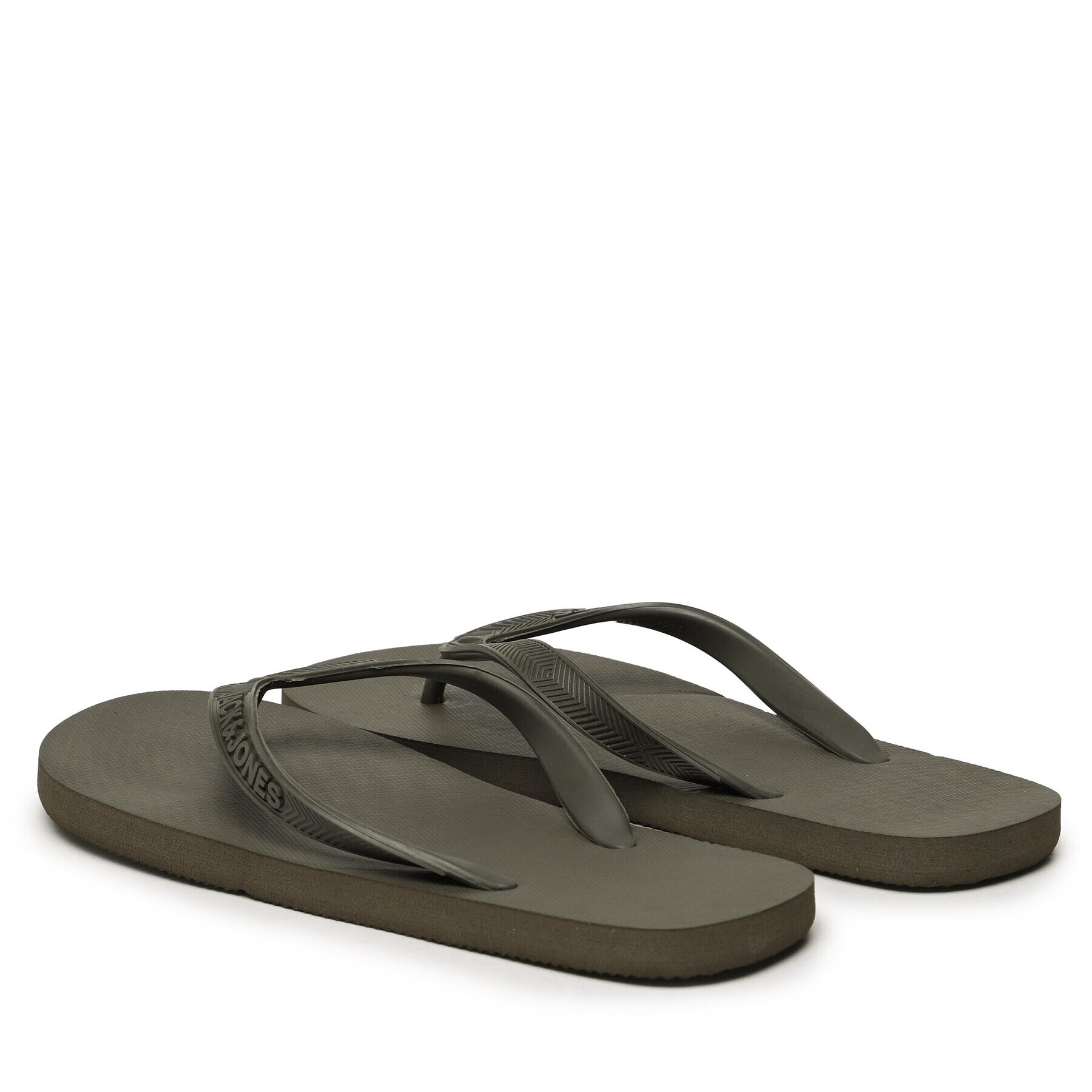 Jack&Jones Джапанки 12202589 Зелен - Pepit.bg
