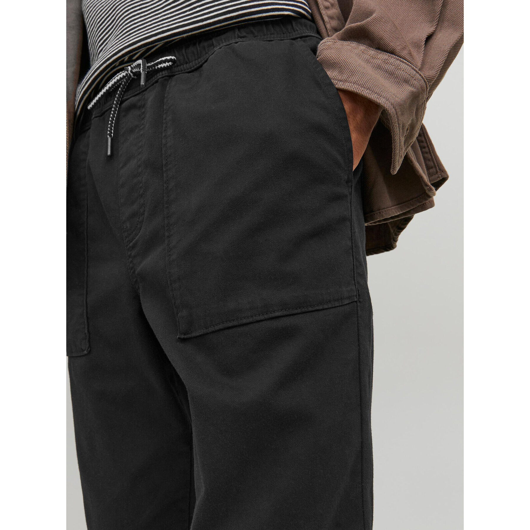 Jack&Jones Джогъри Gordon 12229712 Черен Regular Fit - Pepit.bg