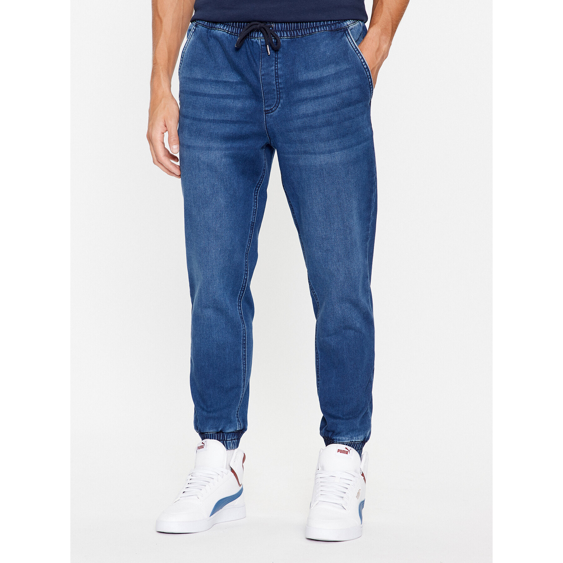Jack&Jones Джогъри 12239618 Син Tapered Fit - Pepit.bg