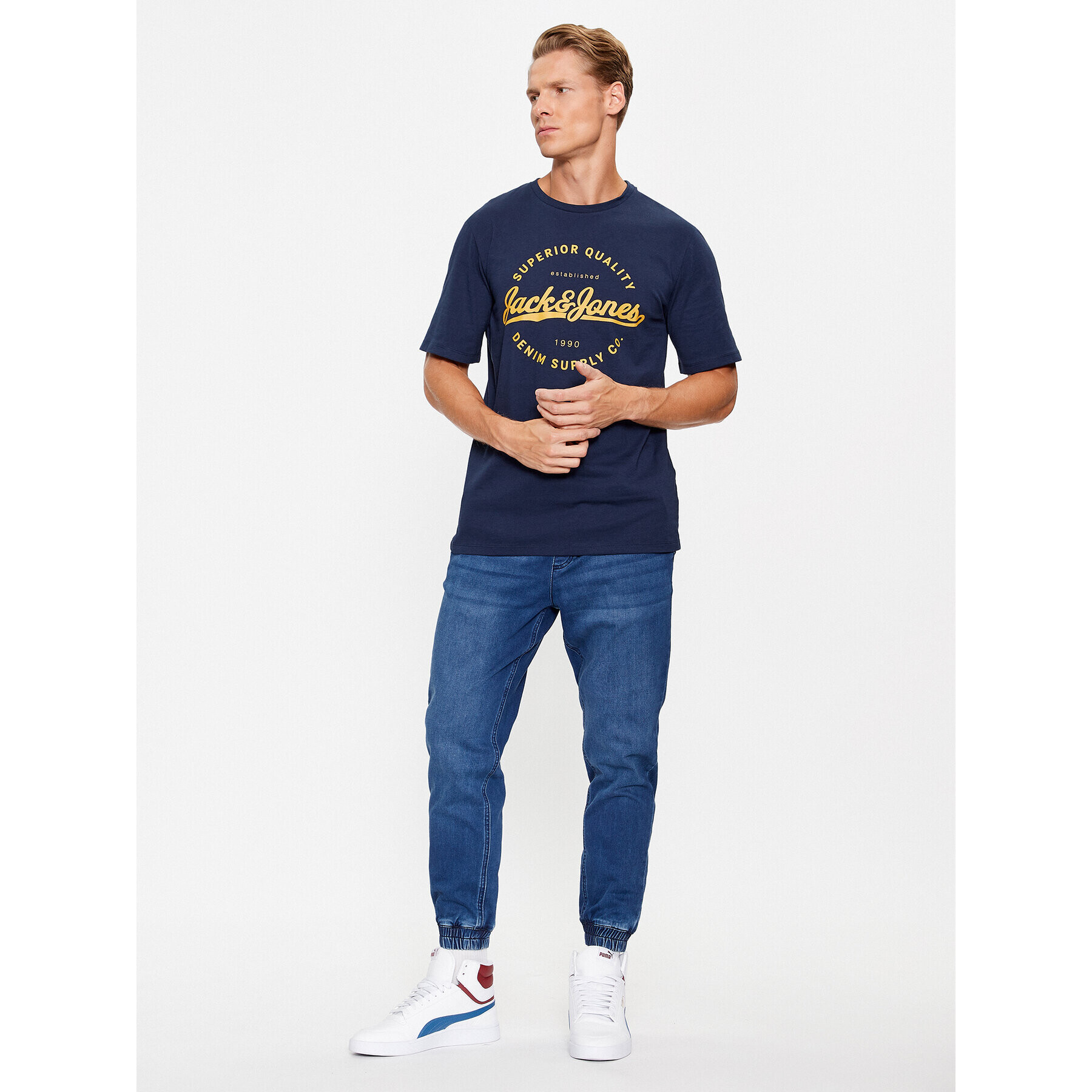 Jack&Jones Джогъри 12239618 Син Tapered Fit - Pepit.bg