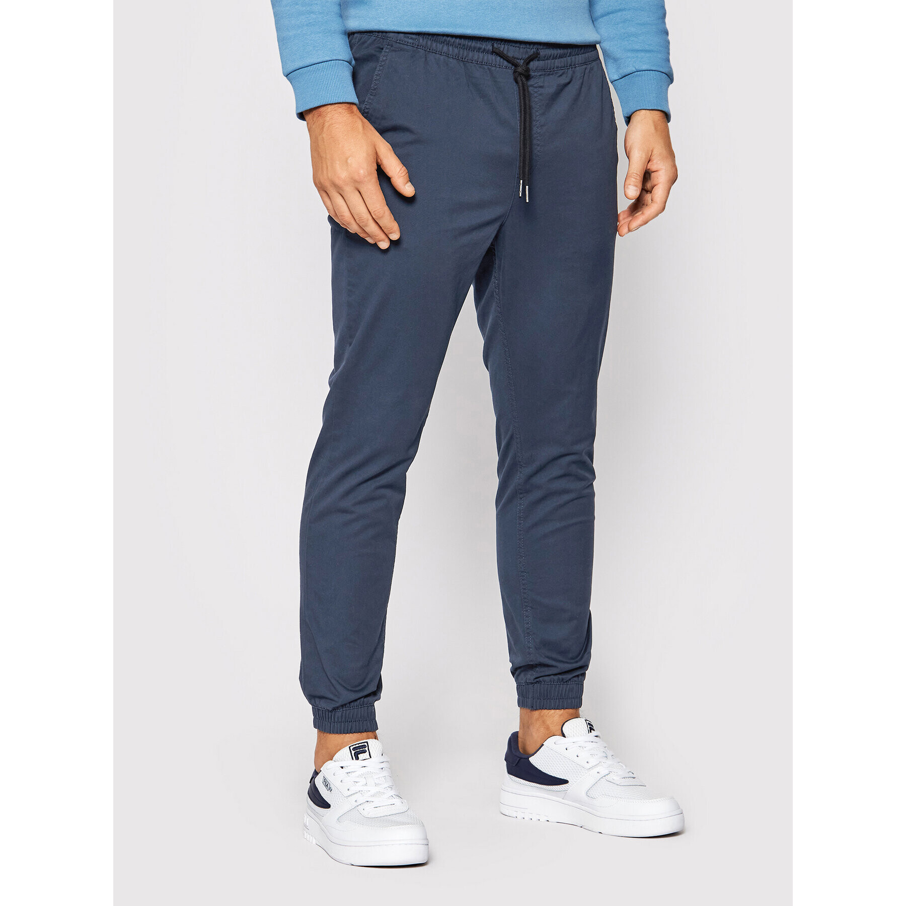 Jack&Jones Джогъри Gordon 12183482 Тъмносин Regular Fit - Pepit.bg